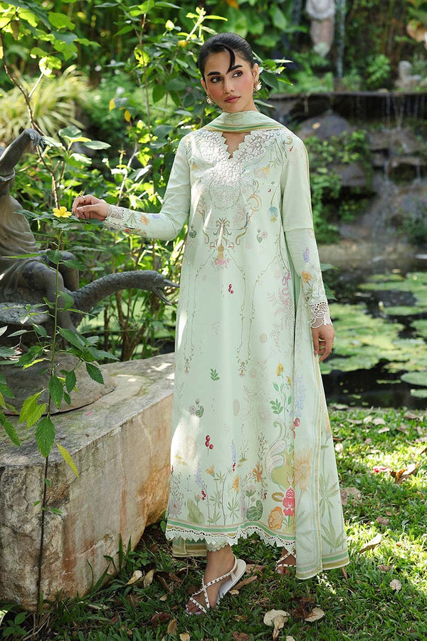 Qalamkar | Q Prints 26 | AX-01 (A) NEVE by Qalamkar - Designer Dress  - Type : Ladies Clothes - Available at Libayah - 100% Original 