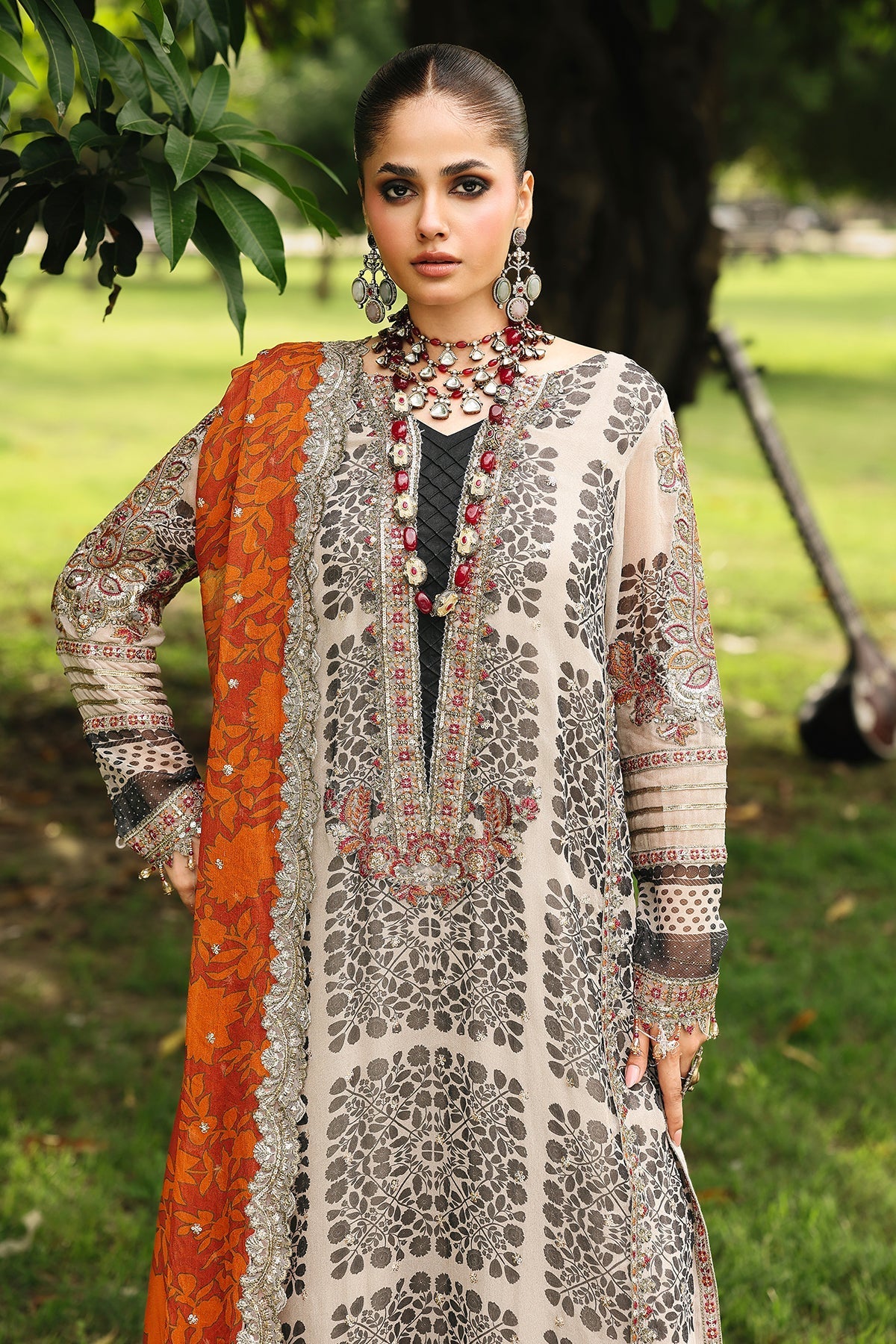 Charizma | Vasal Chiffon 25 | SL25-30 E by Charizma - Designer Dress  - Type : Ladies Clothes - Available at Libayah - 100% Original 