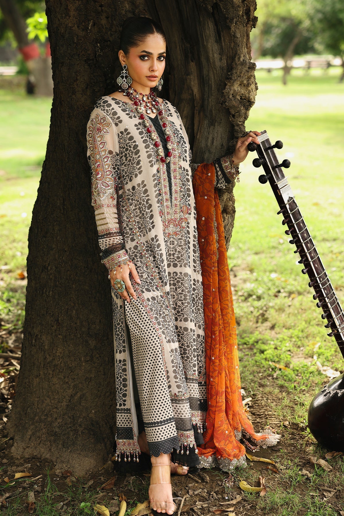 Charizma | Vasal Chiffon 25 | SL25-30 E by Charizma - Designer Dress  - Type : Ladies Clothes - Available at Libayah - 100% Original 