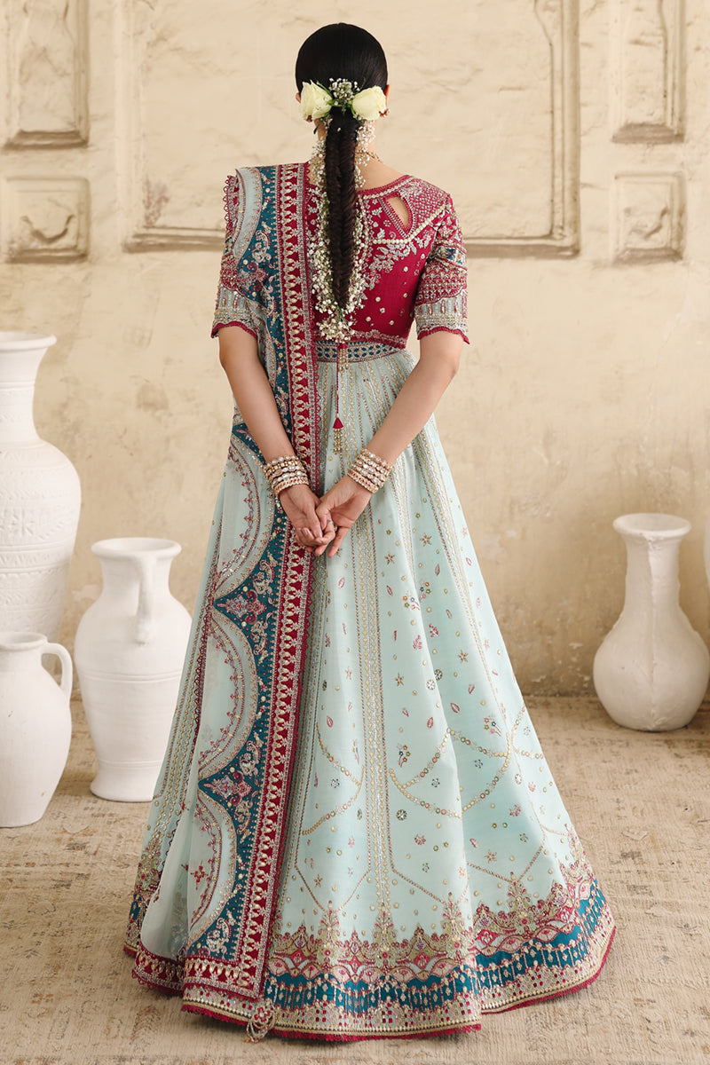 Qalamkar | Shadmaani Formals 25 | RH-08 LAYLA by Qalamkar - Designer Dress - Type : Ladies Clothes - Available at Libayah - 100% Original 