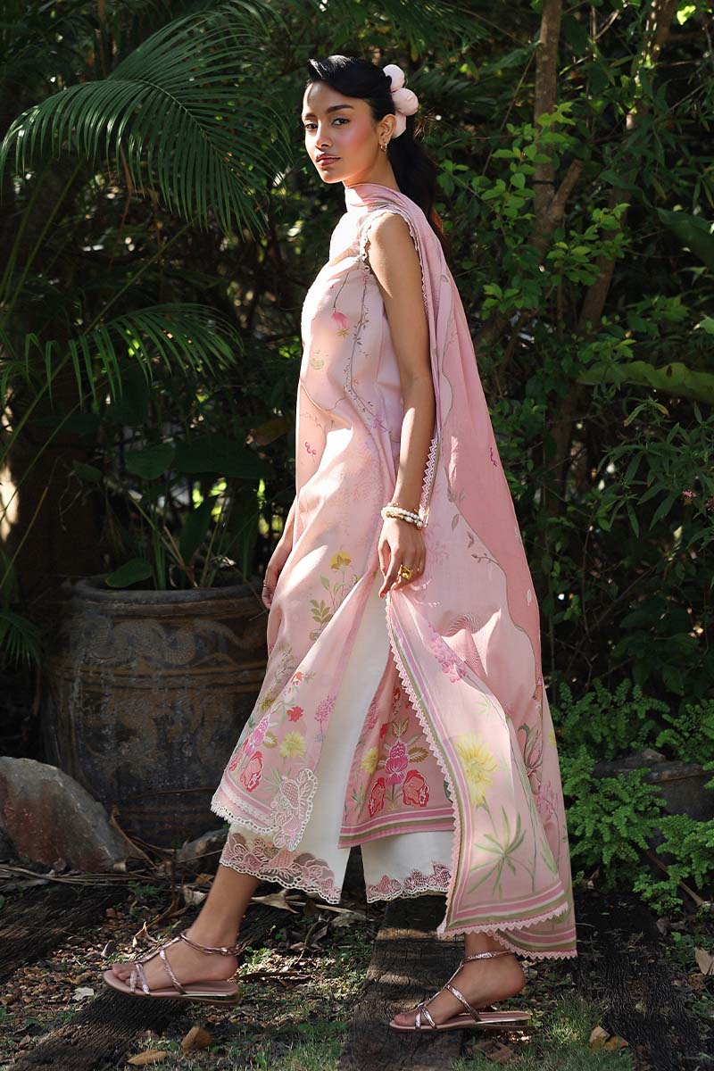 Qalamkar | Q Prints 26 | AX-01 (B) IONA by Qalamkar - Designer Dress  - Type : Ladies Clothes - Available at Libayah - 100% Original 