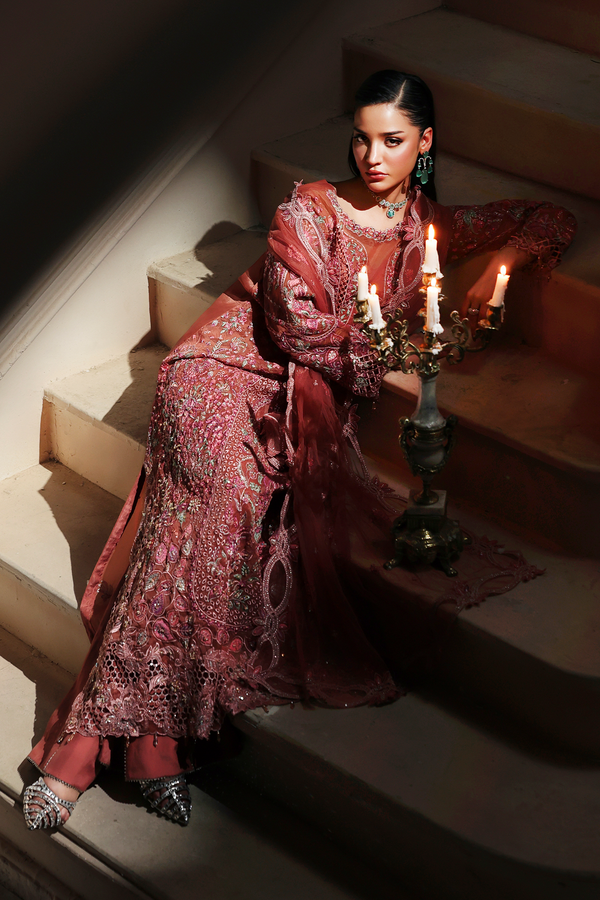 Rajbari | Sage Luxury Formals | Amely by Rajbari - Designer Dress  - Type : Ladies Clothes - Available at Libayah - 100% Original 