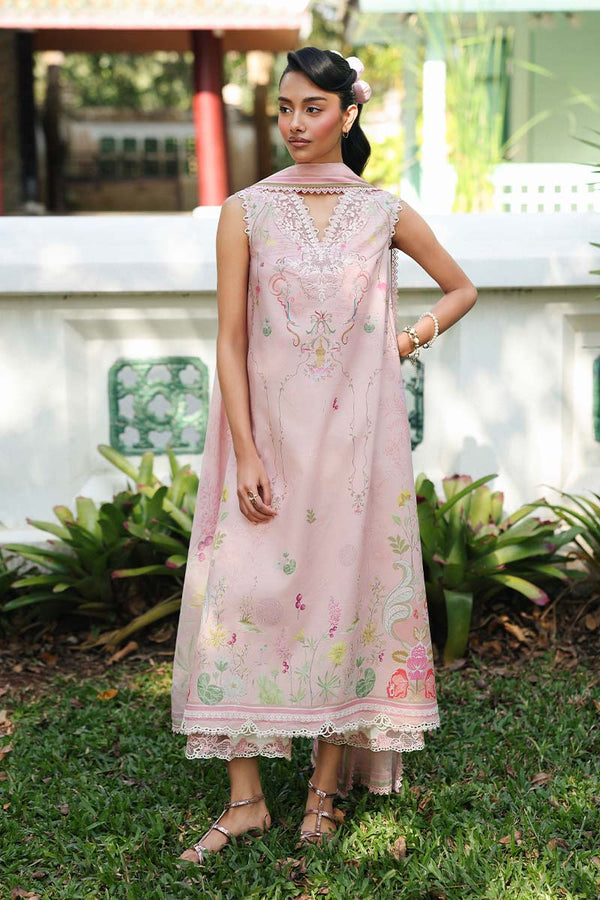 Qalamkar | Q Prints 26 | AX-01 (B) IONA by Qalamkar - Designer Dress  - Type : Ladies Clothes - Available at Libayah - 100% Original 