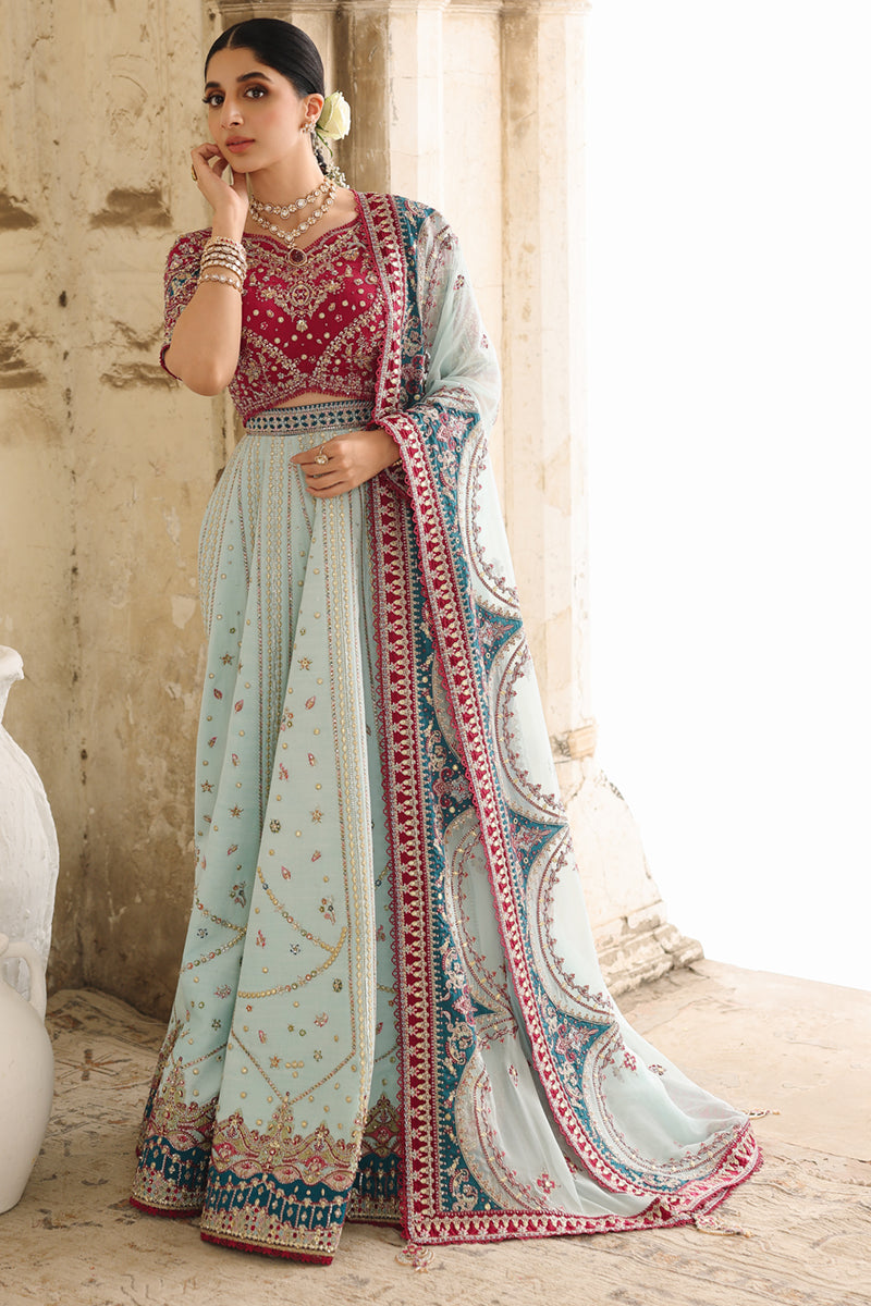 Qalamkar | Shadmaani Formals 25 | RH-08 LAYLA by Qalamkar - Designer Dress - Type : Ladies Clothes - Available at Libayah - 100% Original 