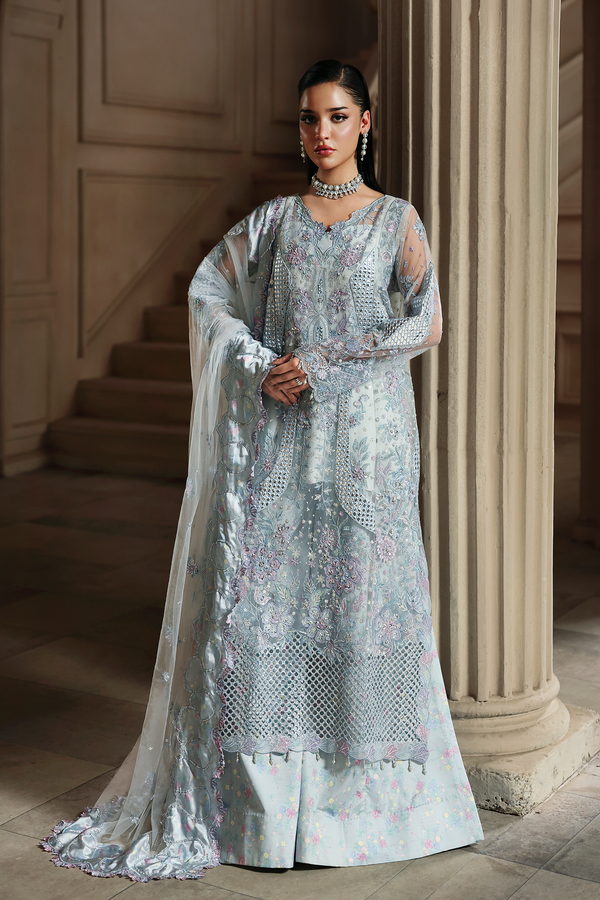 Rajbari | Sage Luxury Formals | Margot by Rajbari - Designer Dress  - Type : Ladies Clothes - Available at Libayah - 100% Original 
