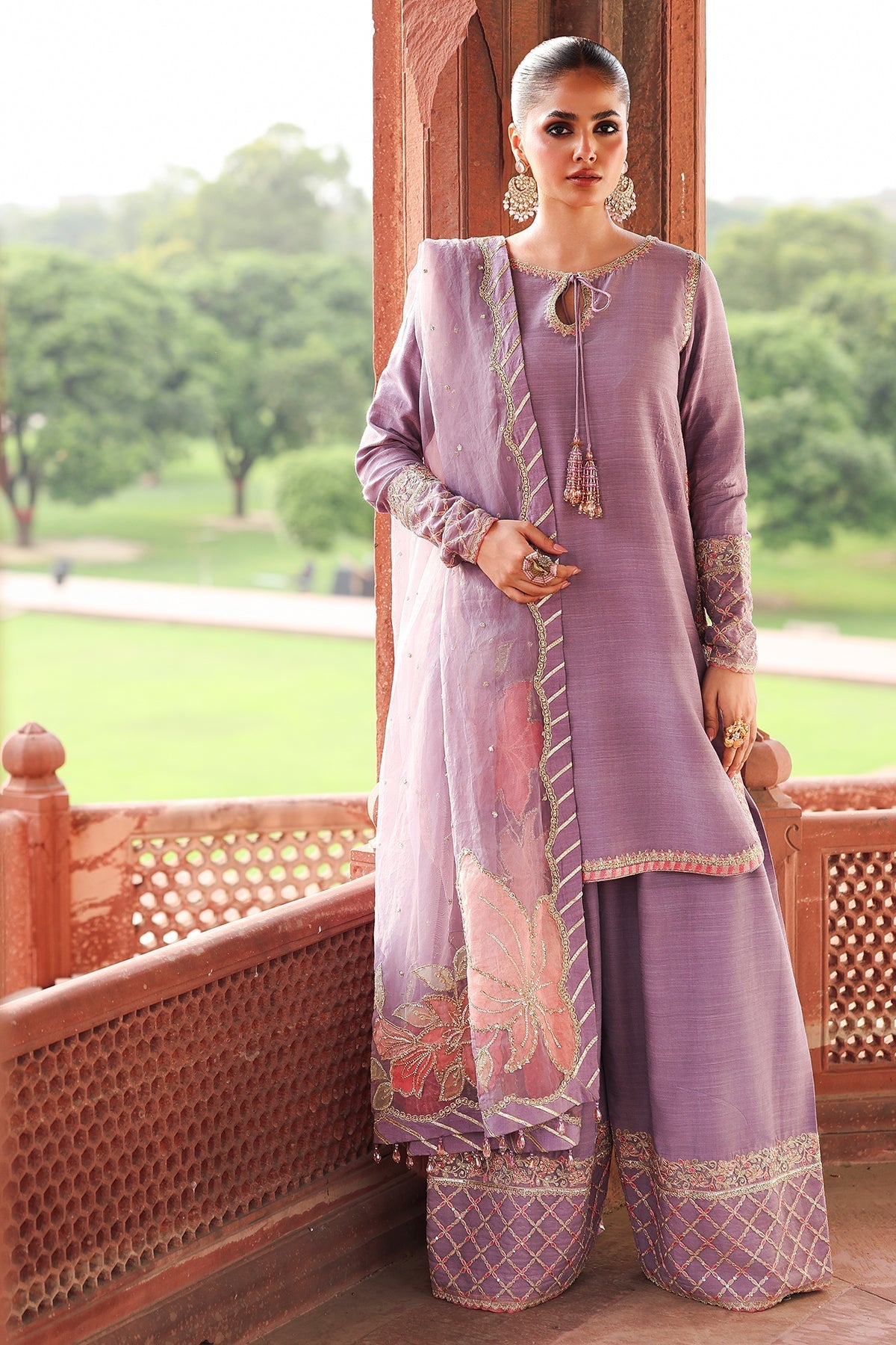 Charizma | Festive Pret | CMA-5-064 P by Charizma - Designer Dress  - Type : Ladies Clothes - Available at Libayah - 100% Original 