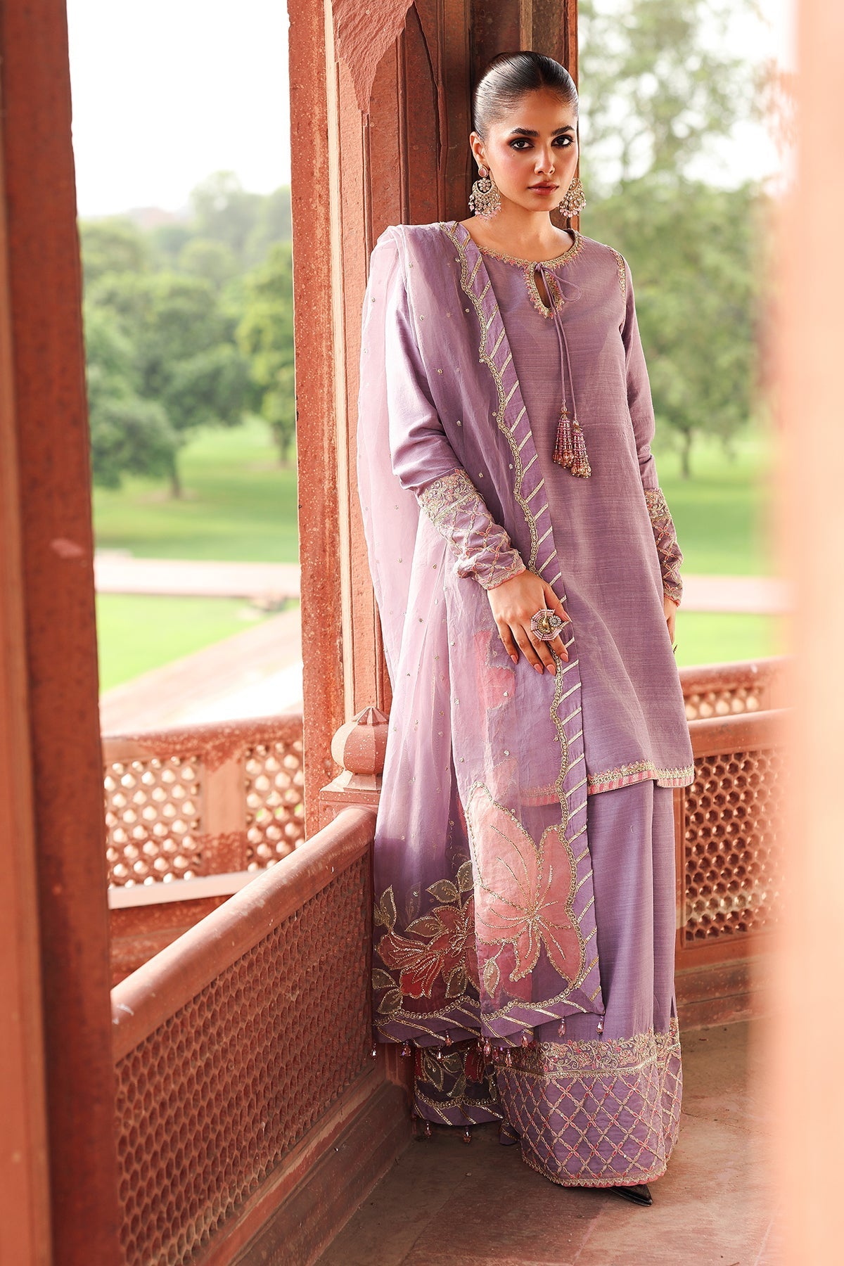 Charizma | Festive Pret | CMA-5-064 P by Charizma - Designer Dress  - Type : Ladies Clothes - Available at Libayah - 100% Original 