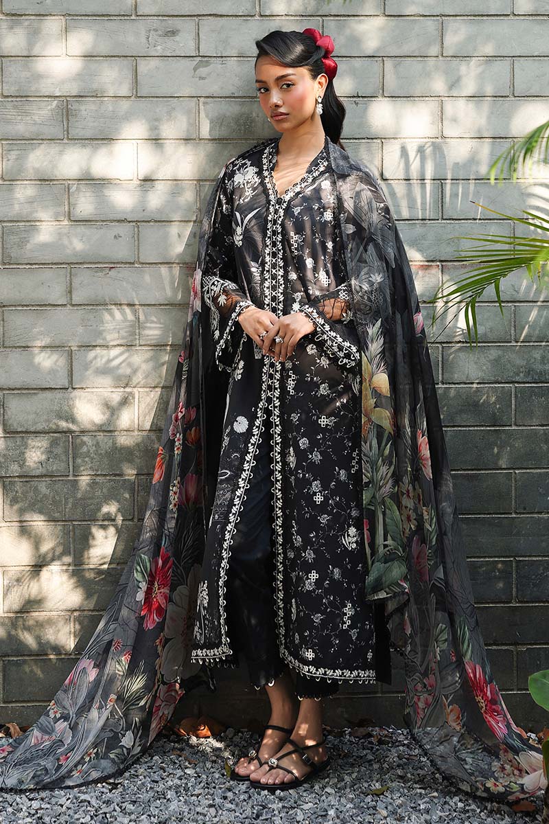 Qalamkar | Q Prints 26 | AX-08 (B) EAVAN by Qalamkar - Designer Dress  - Type : Ladies Clothes - Available at Libayah - 100% Original 