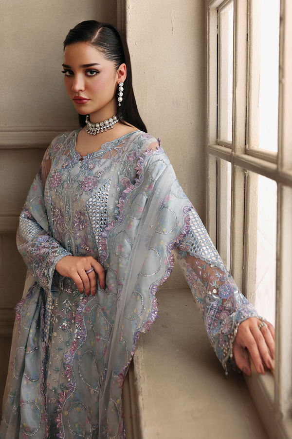 Rajbari | Sage Luxury Formals | Margot by Rajbari - Designer Dress  - Type : Ladies Clothes - Available at Libayah - 100% Original 