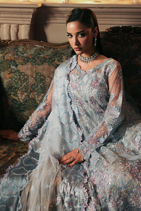 Rajbari | Sage Luxury Formals | Margot by Rajbari - Designer Dress  - Type : Ladies Clothes - Available at Libayah - 100% Original 