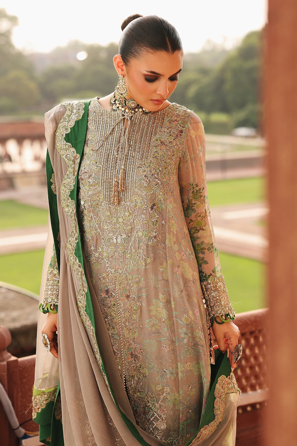 Charizma | Vasal Chiffon 25 | VSL25-23 D by Charizma - Designer Dress  - Type : Ladies Clothes - Available at Libayah - 100% Original 