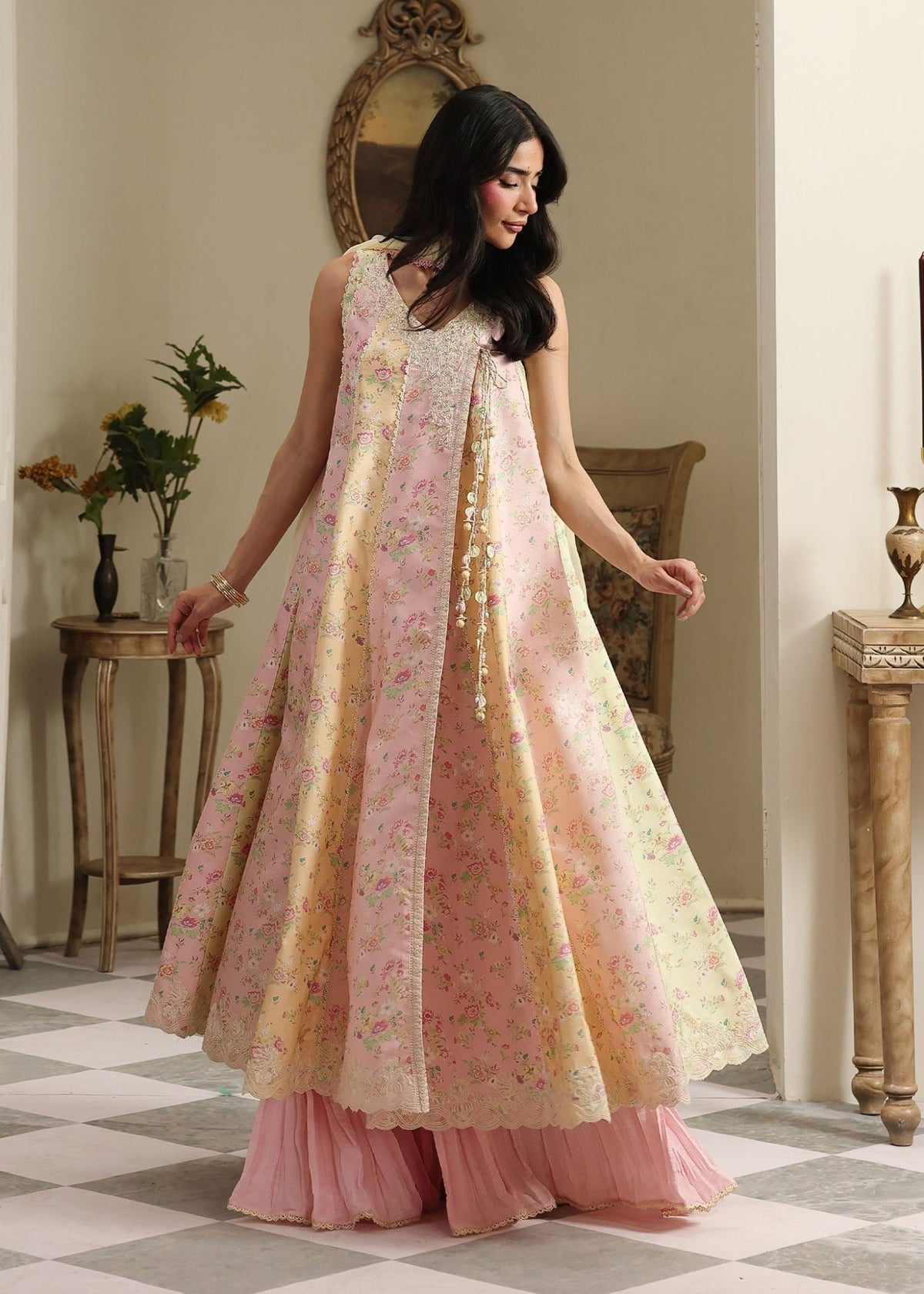 Kanwal Malik | Sorelle Luxe Silk 26 | Liora by Kanwal Malik - Designer Dress  - Type : Ladies Clothes - Available at Libayah - 100% Original 