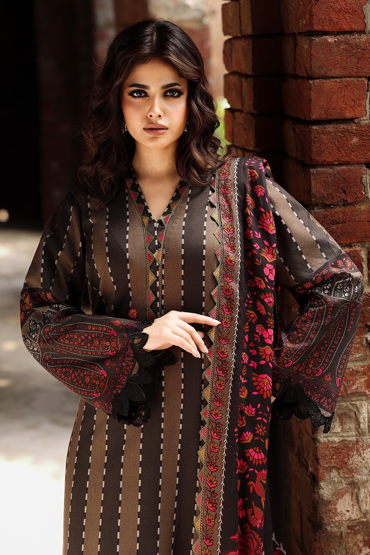 Charizma | Aniq Winter 2025 | ANW6-09 by Charizma - Designer Dress  - Type : Ladies Clothes - Available at Libayah - 100% Original 