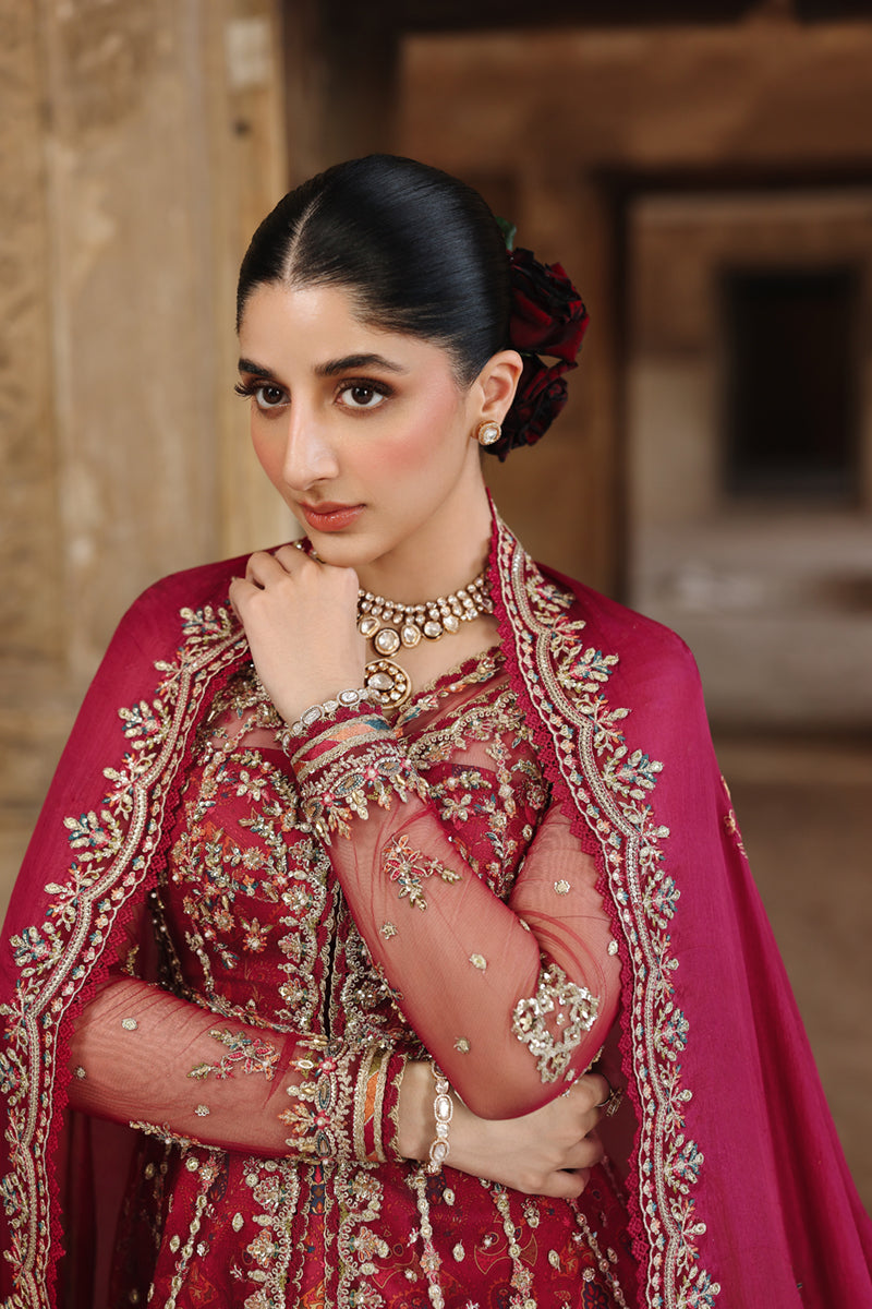 Qalamkar | Shadmaani Formals 25 | RH-01 JAHAN by Qalamkar - Designer Dress - Type : Ladies Clothes - Available at Libayah - 100% Original 