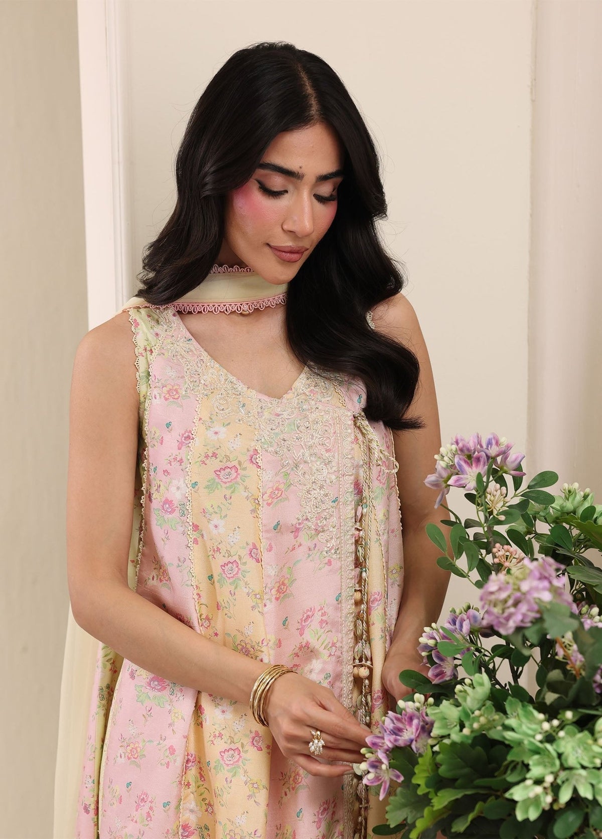 Kanwal Malik | Sorelle Luxe Silk 26 | Liora by Kanwal Malik - Designer Dress  - Type : Ladies Clothes - Available at Libayah - 100% Original 