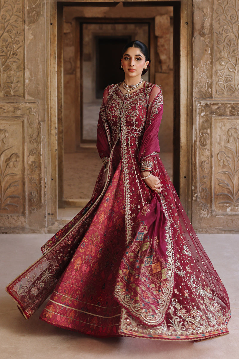 Qalamkar | Shadmaani Formals 25 | RH-01 JAHAN by Qalamkar - Designer Dress - Type : Ladies Clothes - Available at Libayah - 100% Original 