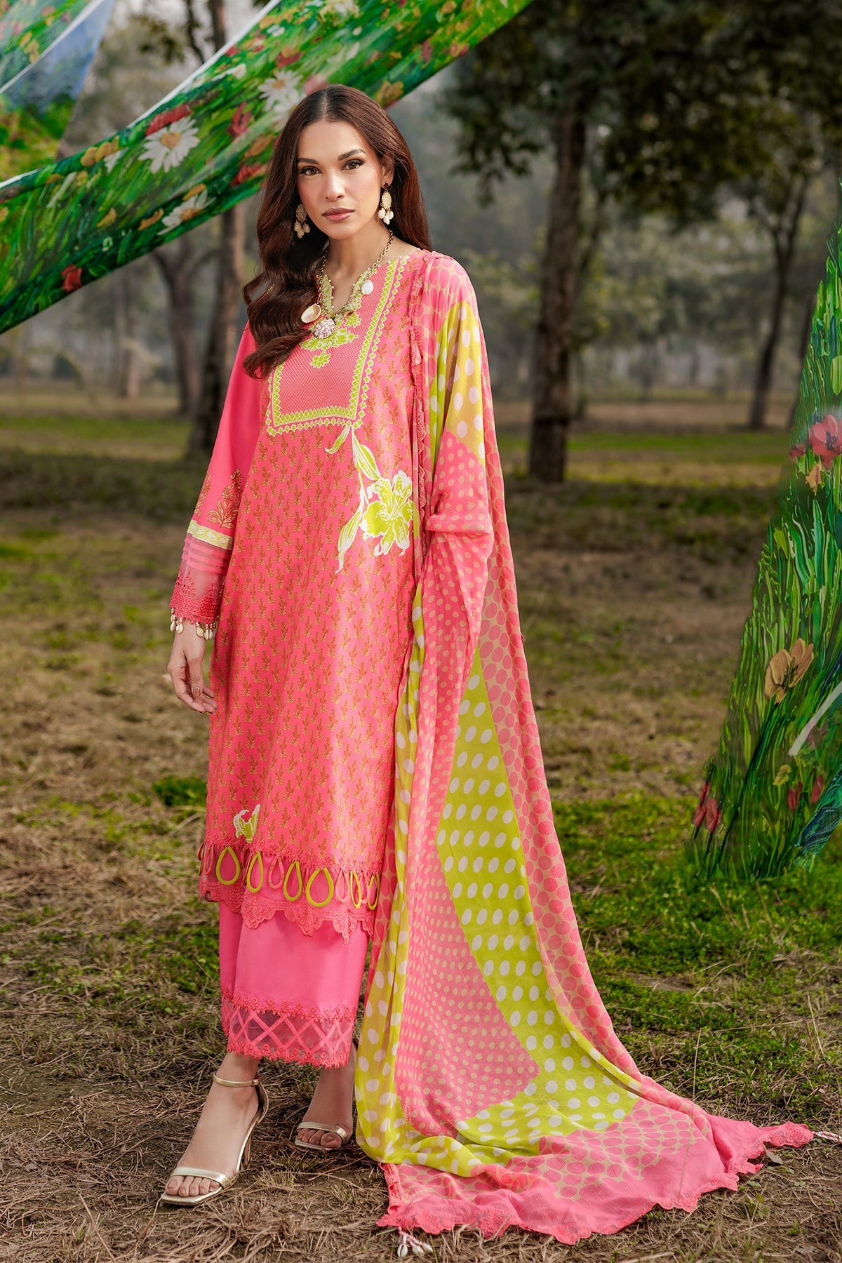 Afrozeh | Basic Pret 26 RTW | NACRE by Afrozeh - Designer Dress  - Type : Ladies Clothes - Available at Libayah - 100% Original 