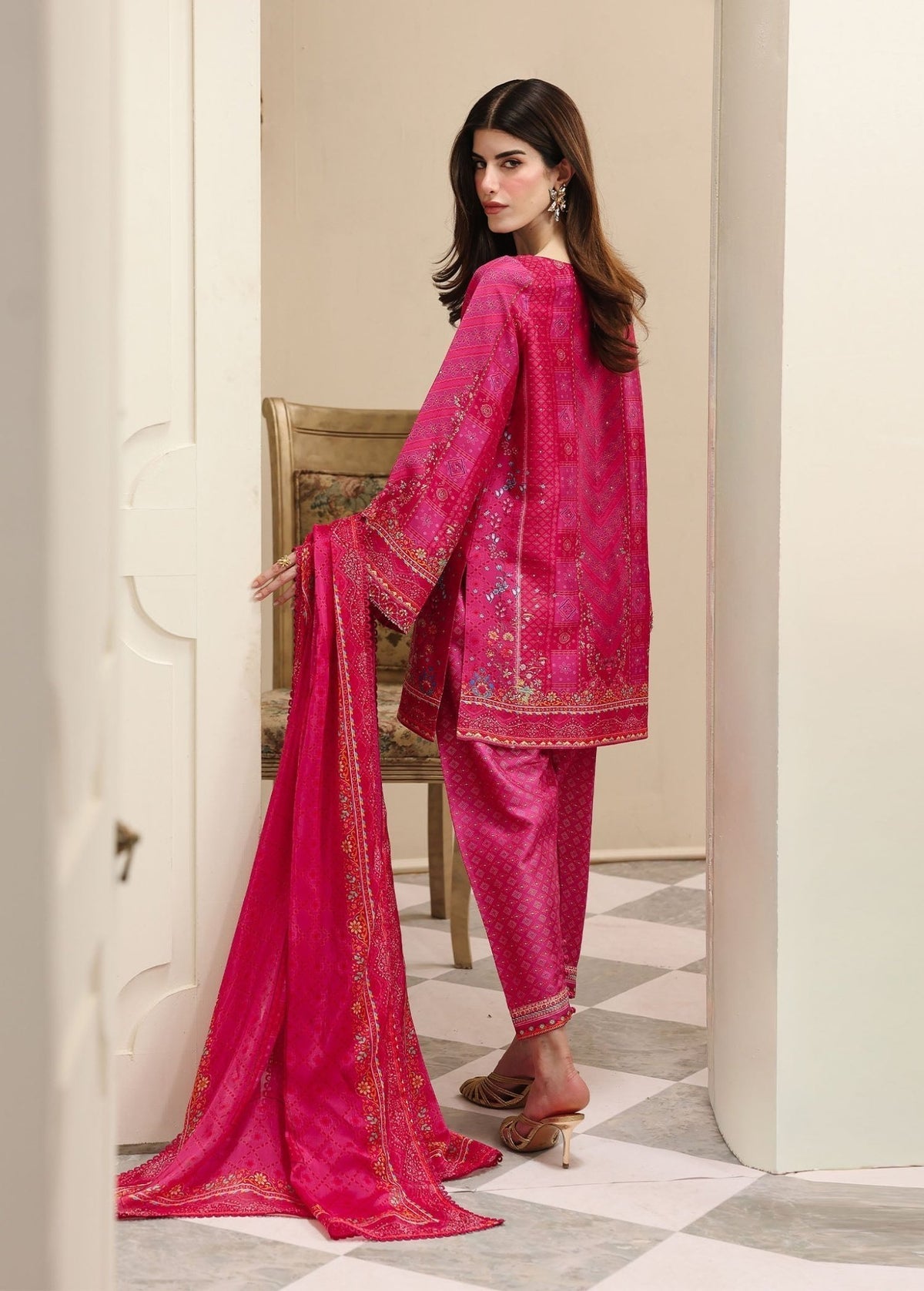 Kanwal Malik | Sorelle Luxe Silk 26 | Ziven by Kanwal Malik - Designer Dress  - Type : Ladies Clothes - Available at Libayah - 100% Original 