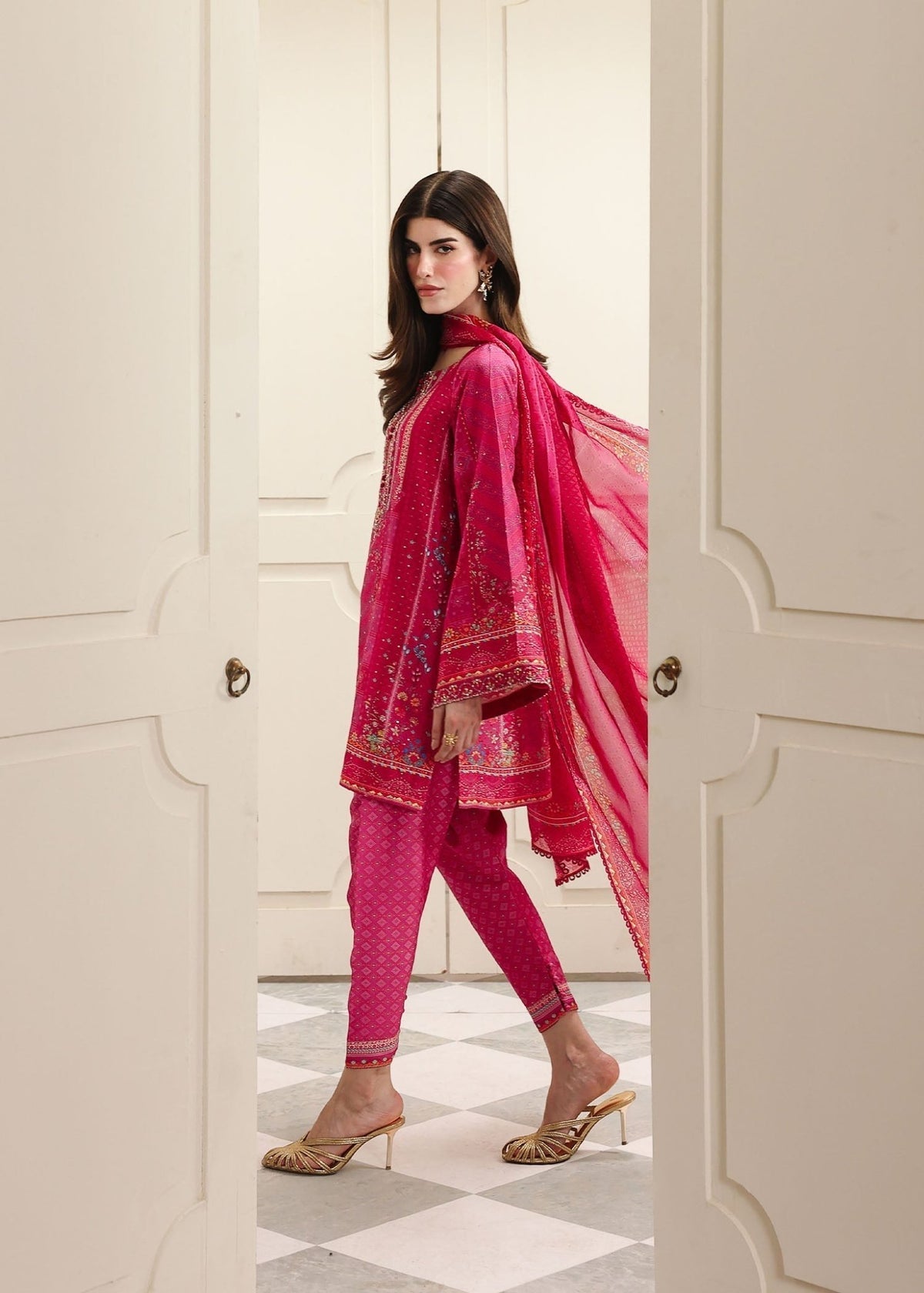 Kanwal Malik | Sorelle Luxe Silk 26 | Ziven by Kanwal Malik - Designer Dress  - Type : Ladies Clothes - Available at Libayah - 100% Original 