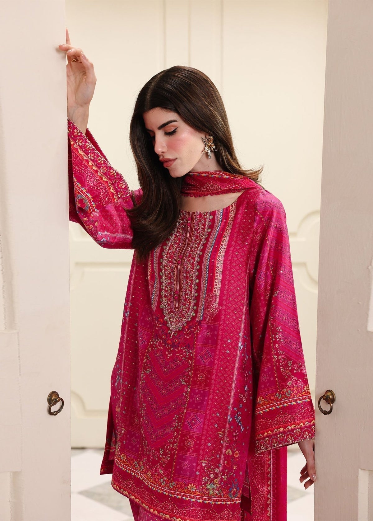 Kanwal Malik | Sorelle Luxe Silk 26 | Ziven by Kanwal Malik - Designer Dress  - Type : Ladies Clothes - Available at Libayah - 100% Original 