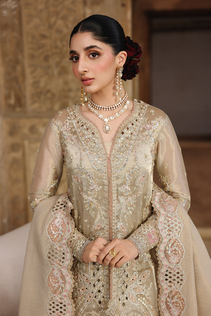 Qalamkar | Shadmaani Formals 25 | RH-07 AMEERA by Qalamkar - Designer Dress - Type : Ladies Clothes - Available at Libayah - 100% Original 