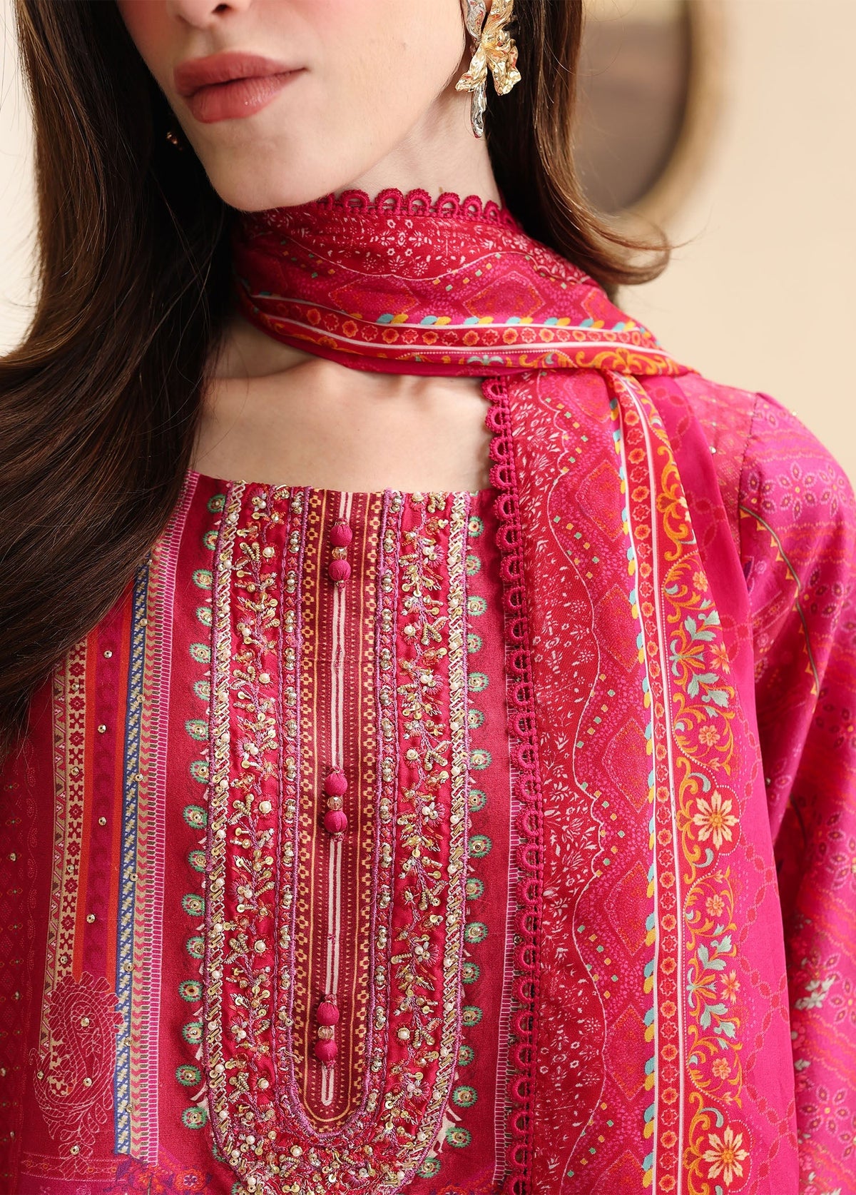 Kanwal Malik | Sorelle Luxe Silk 26 | Ziven by Kanwal Malik - Designer Dress  - Type : Ladies Clothes - Available at Libayah - 100% Original 