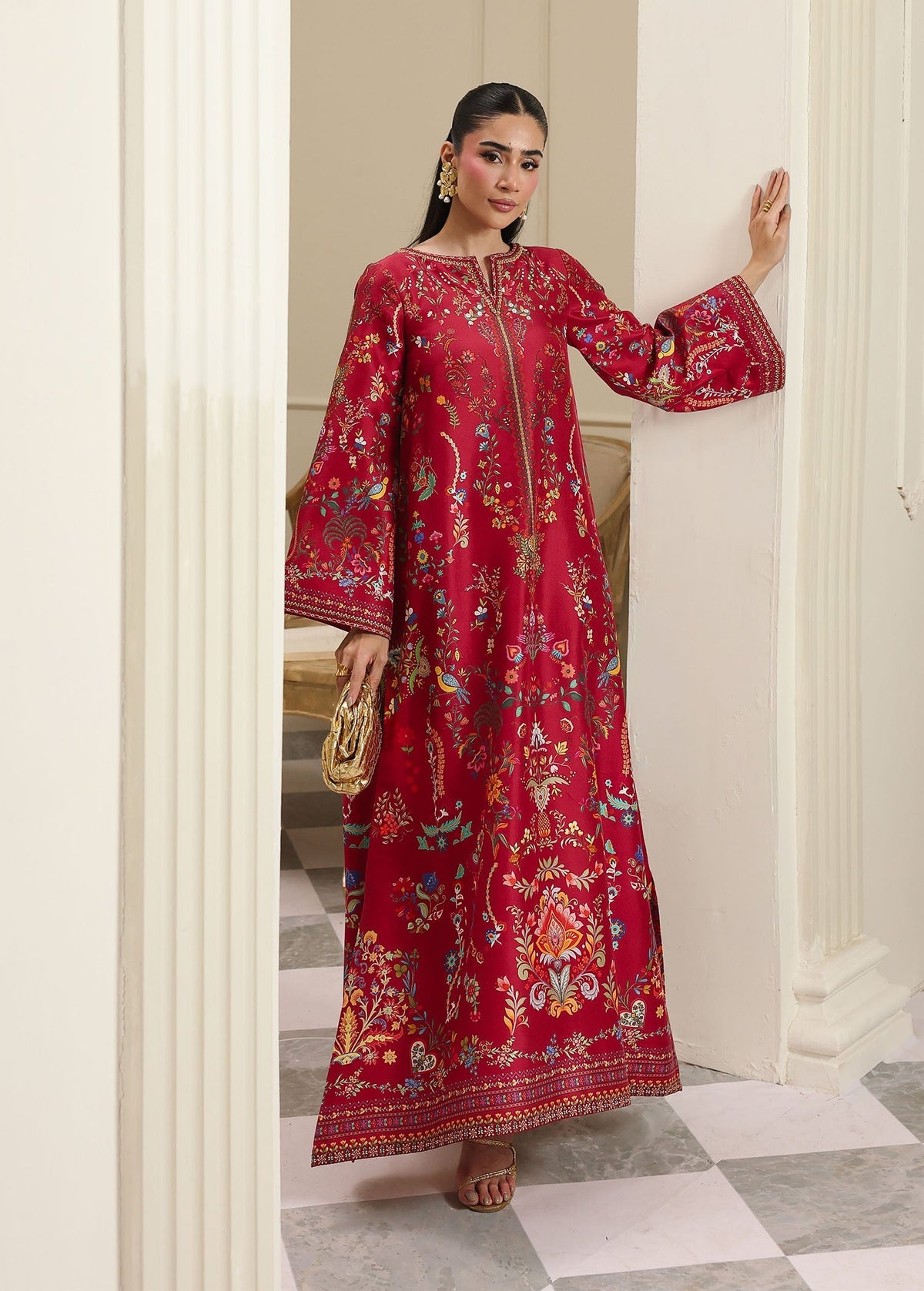 Kanwal Malik | Sorelle Luxe Silk 26 | Rhea by Kanwal Malik - Designer Dress  - Type : Ladies Clothes - Available at Libayah - 100% Original 
