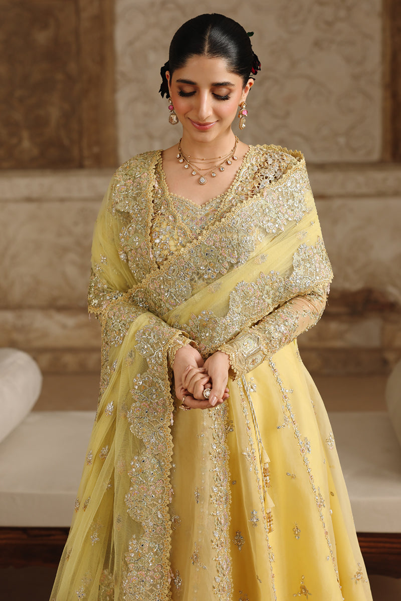 Qalamkar | Shadmaani Formals 25 | RH-06 HOOR by Qalamkar - Designer Dress - Type : Ladies Clothes - Available at Libayah - 100% Original 