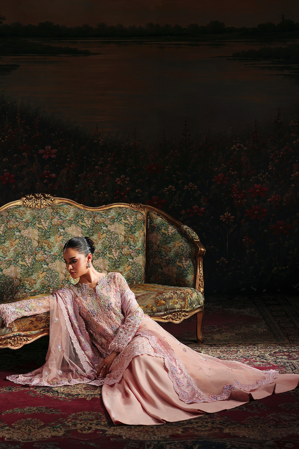 Rajbari | Sage Luxury Formals | Eyzel by Rajbari - Designer Dress  - Type : Ladies Clothes - Available at Libayah - 100% Original 