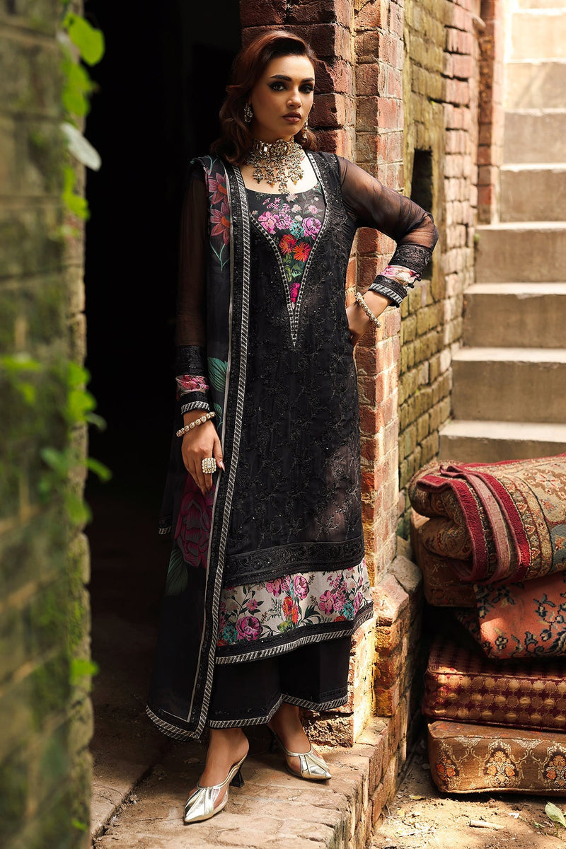 VSL25-33 – authentic Pakistani formal dress from the Charzima Vasal Chiffon collection for women in the UK