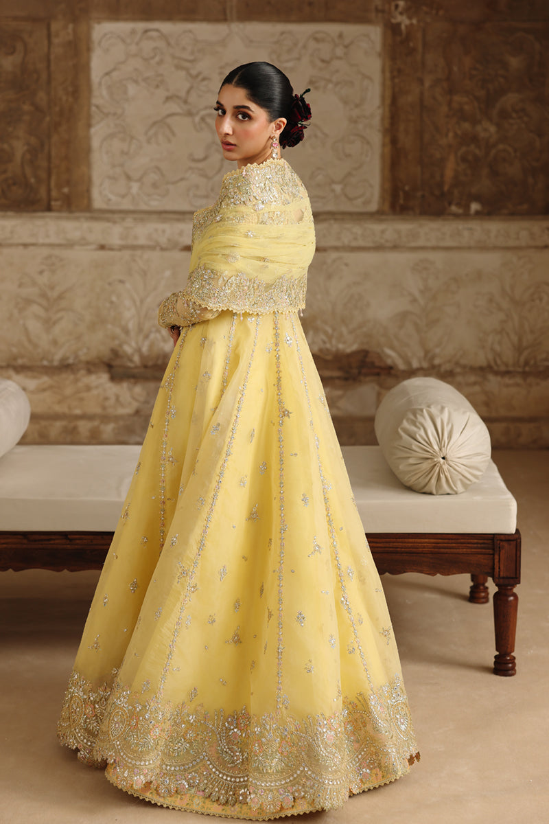 Qalamkar | Shadmaani Formals 25 | RH-06 HOOR by Qalamkar - Designer Dress - Type : Ladies Clothes - Available at Libayah - 100% Original 