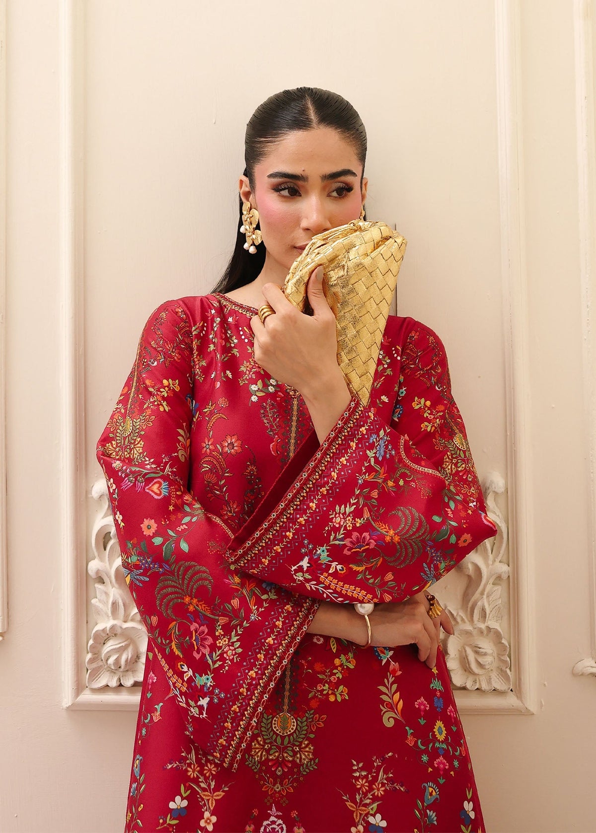 Kanwal Malik | Sorelle Luxe Silk 26 | Rhea by Kanwal Malik - Designer Dress  - Type : Ladies Clothes - Available at Libayah - 100% Original 