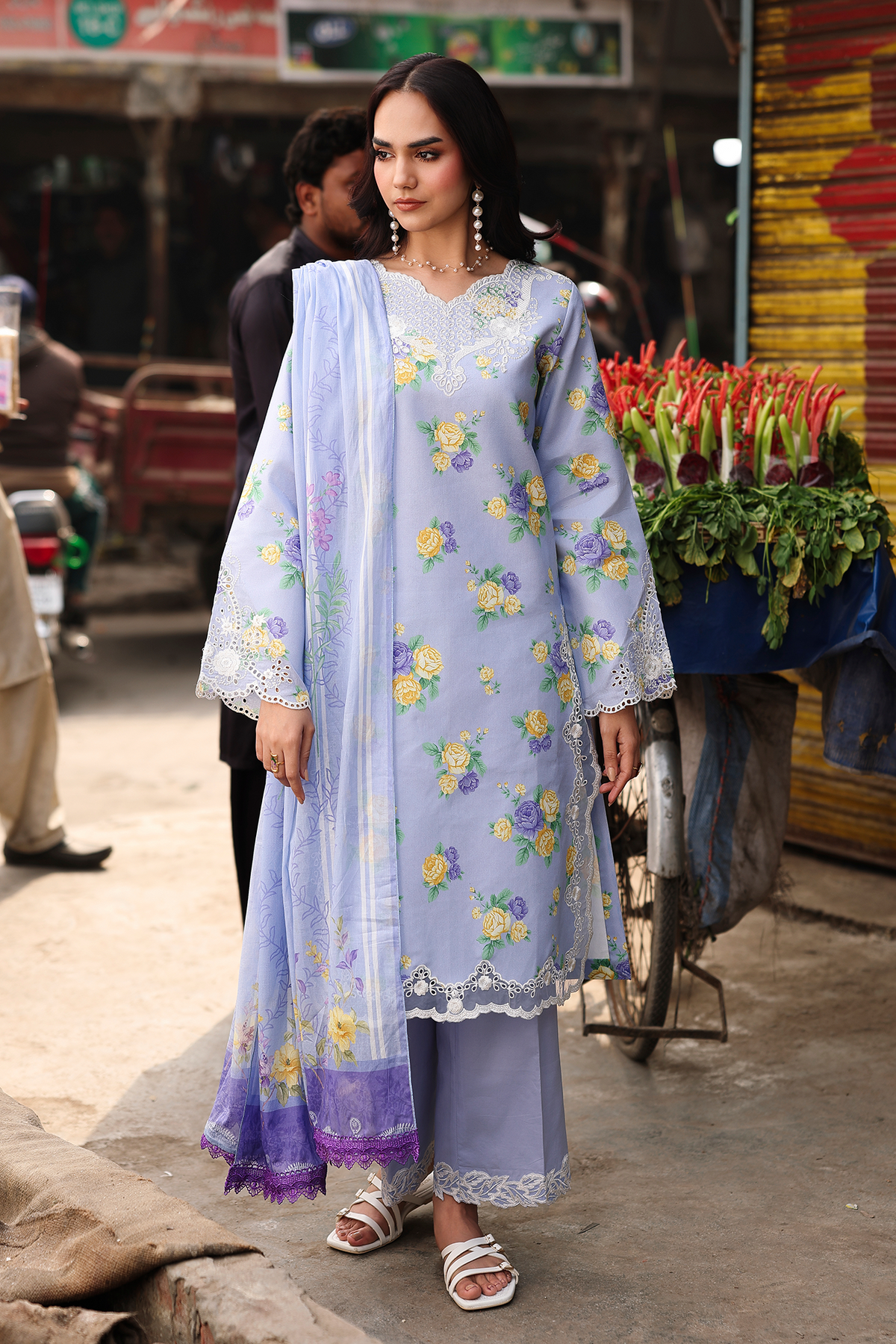 Rajbari | Nissa Floral Symphony | Vol. II | 09 - by Libayah - Registered Vendor of : Rajbari - 100% Original Designer Dress