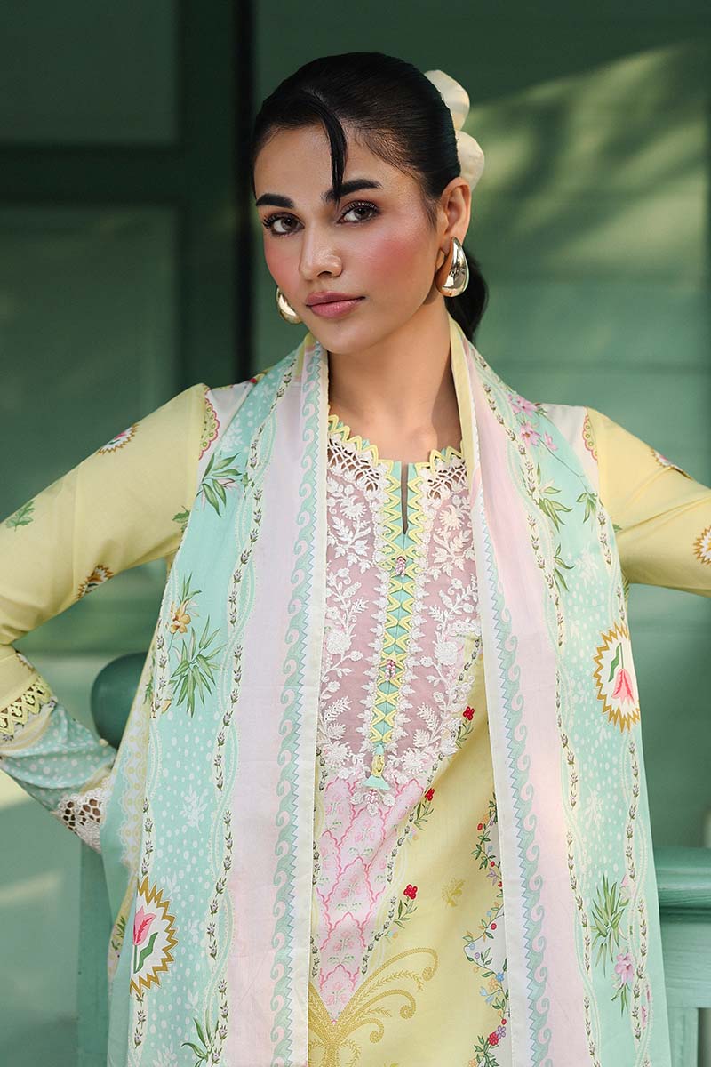 Qalamkar | Q Prints 26 | AX-10 (A) JOVIE by Qalamkar - Designer Dress  - Type : Ladies Clothes - Available at Libayah - 100% Original 