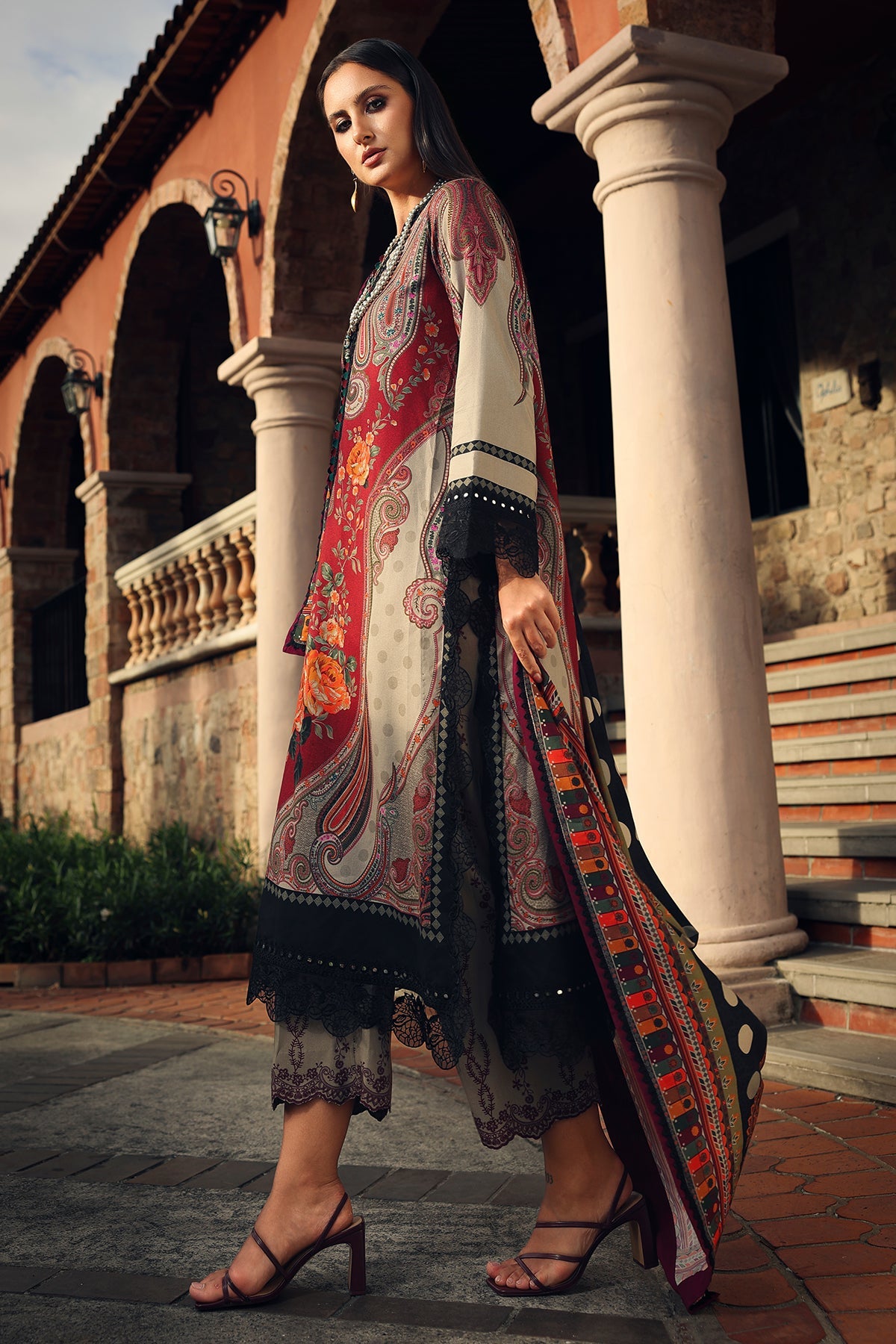 Charizma | Combination Linen 26 | CCW7-17 by Charizma - Designer Dress  - Type : Ladies Clothes - Available at Libayah - 100% Original 