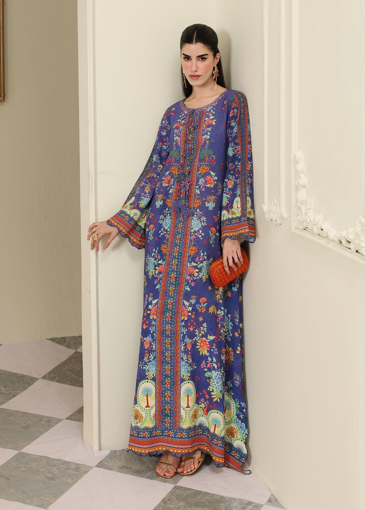 Kanwal Malik | Sorelle Luxe Silk 26 | Noire by Kanwal Malik - Designer Dress  - Type : Ladies Clothes - Available at Libayah - 100% Original 