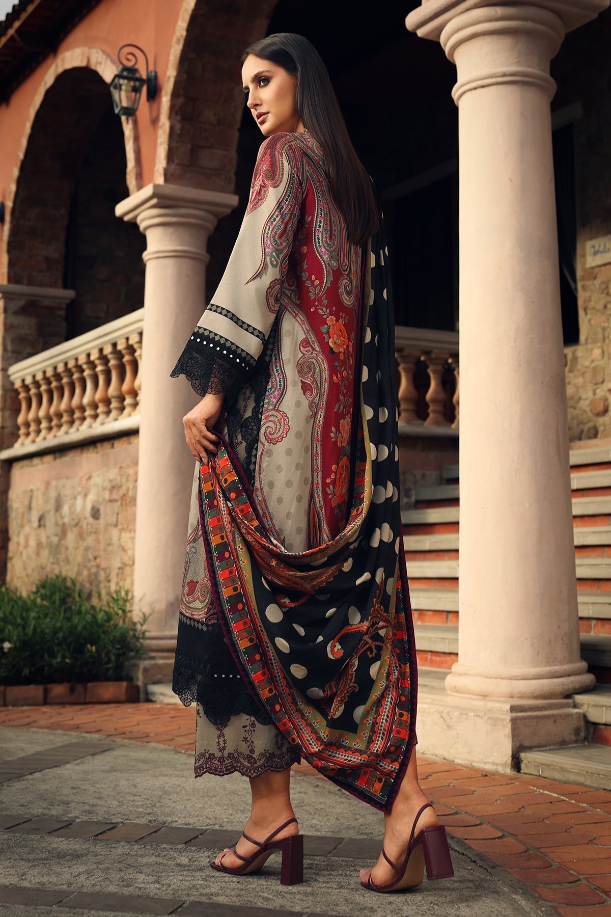 Charizma | Combination Linen 26 | CCW7-17 by Charizma - Designer Dress  - Type : Ladies Clothes - Available at Libayah - 100% Original 