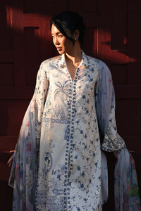 Qalamkar | Q Prints 26 | AX-08 (A) AERIN by Qalamkar - Designer Dress  - Type : Ladies Clothes - Available at Libayah - 100% Original 