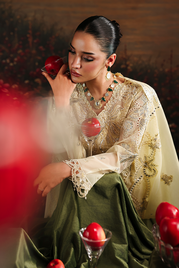Rajbari | Sage Luxury Formals | Simer by Rajbari - Designer Dress  - Type : Ladies Clothes - Available at Libayah - 100% Original 
