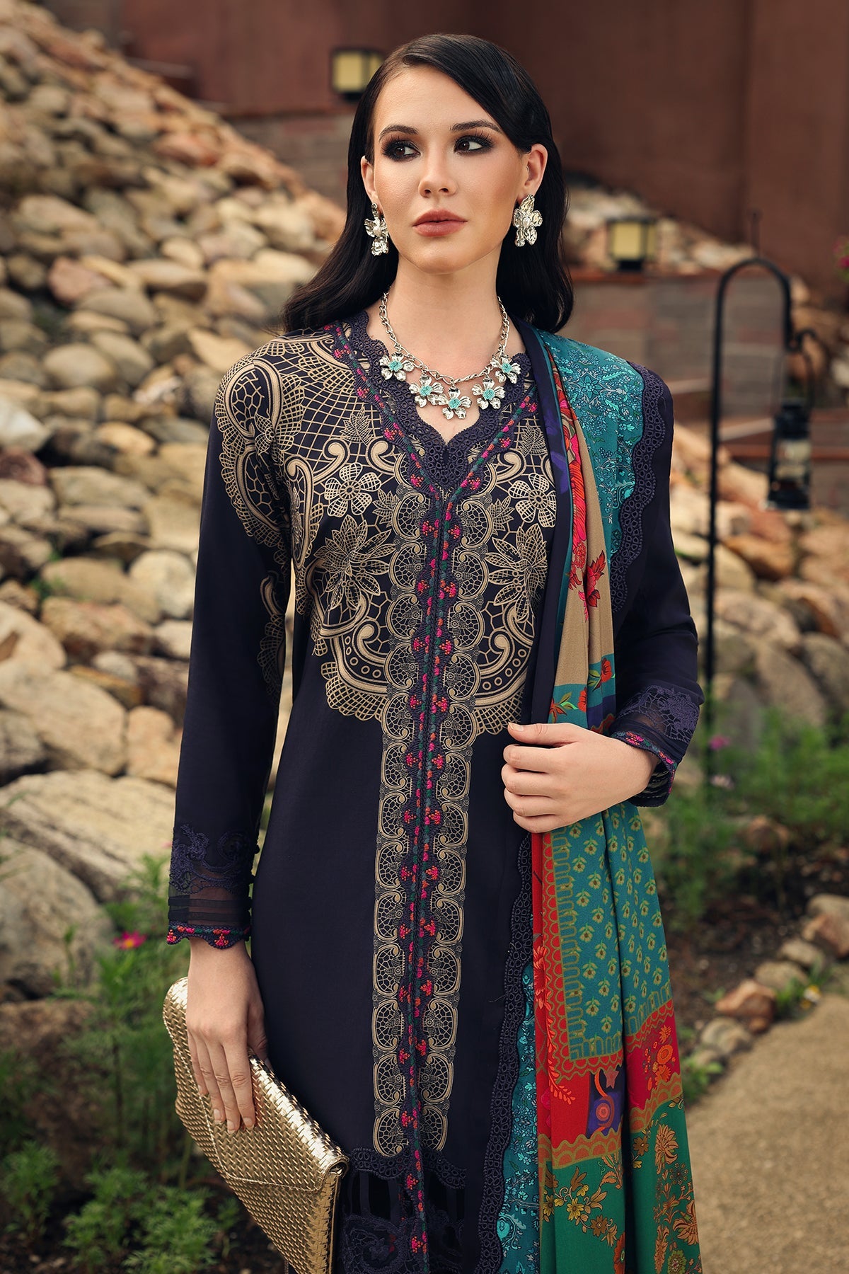 Charizma | Combination Linen 26 | CCW7-13 by Charizma - Designer Dress  - Type : Ladies Clothes - Available at Libayah - 100% Original 
