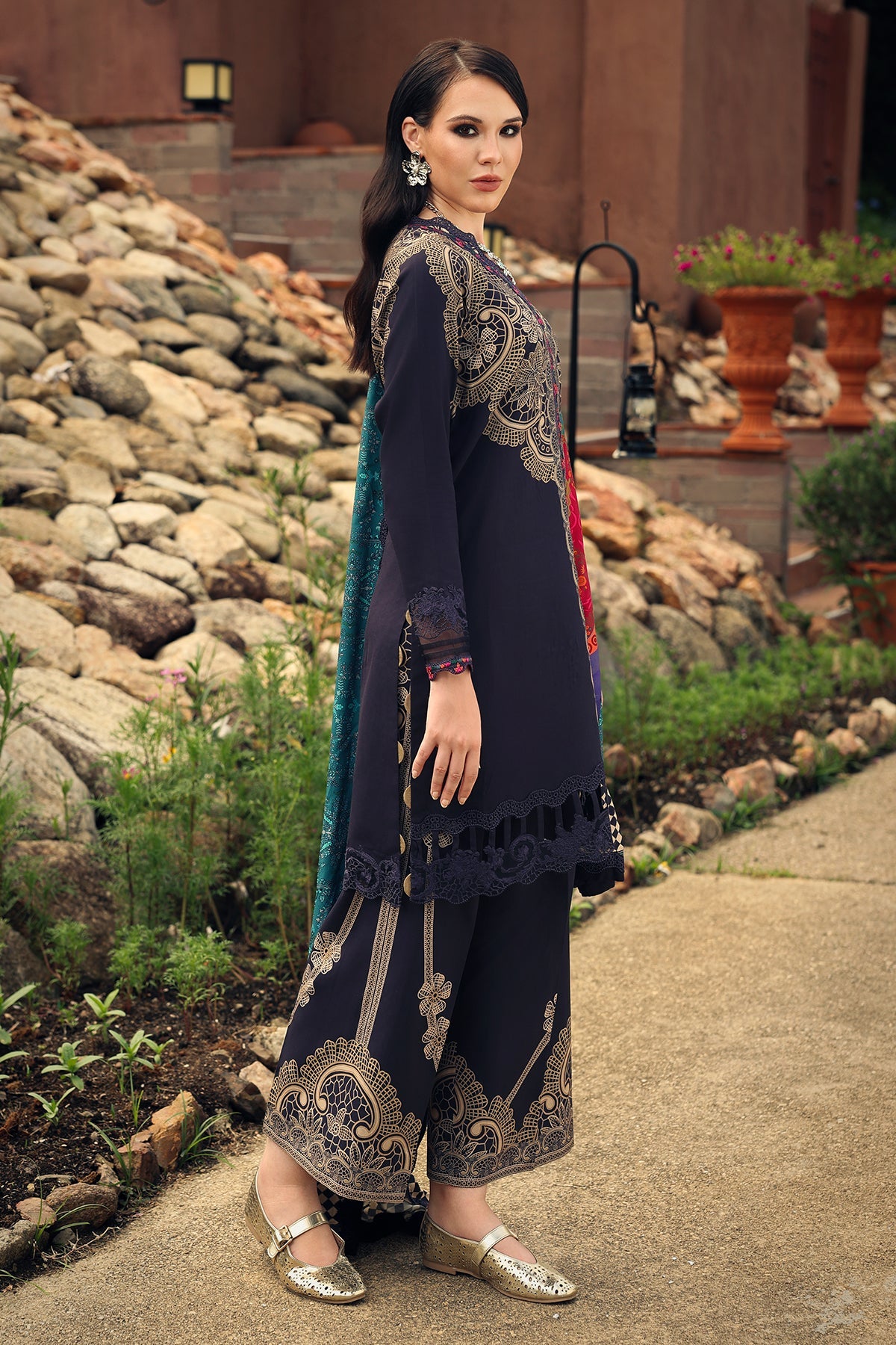Charizma | Combination Linen 26 | CCW7-13 by Charizma - Designer Dress  - Type : Ladies Clothes - Available at Libayah - 100% Original 