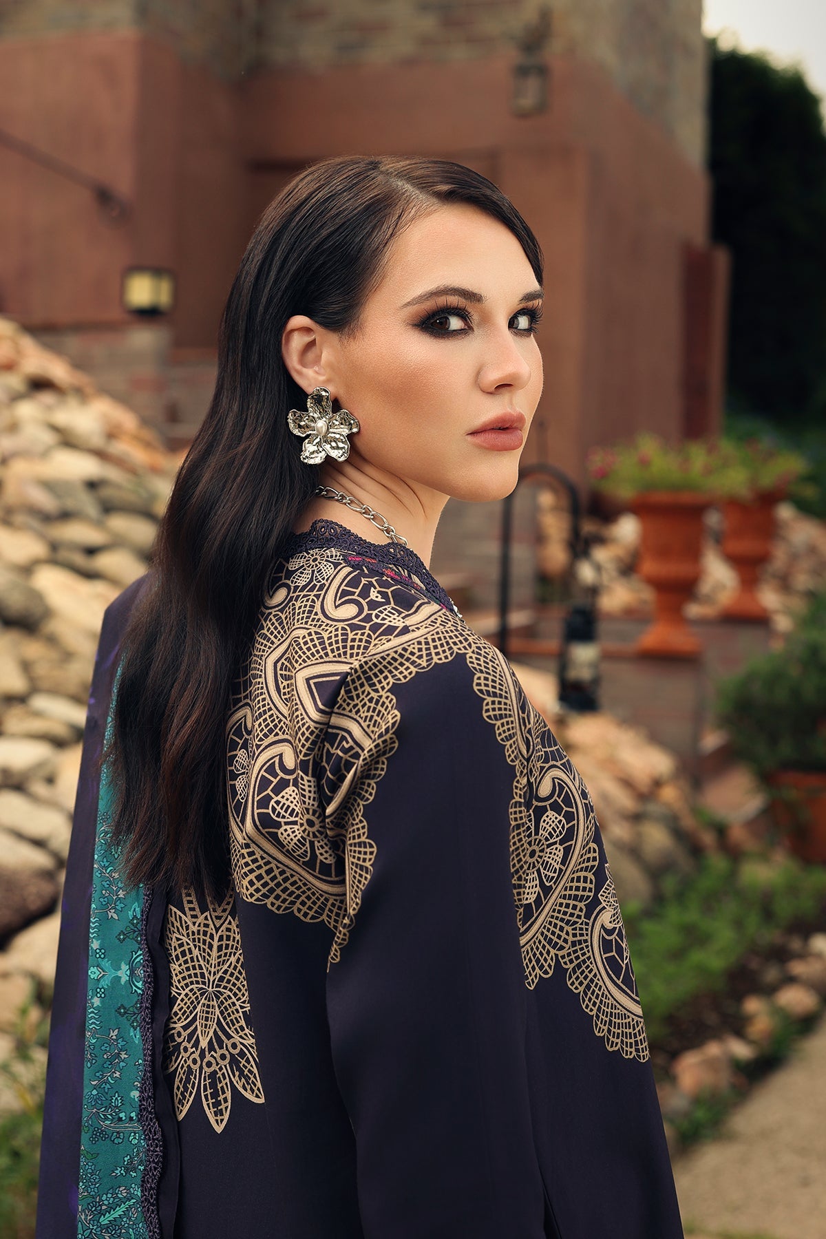 Charizma | Combination Linen 26 | CCW7-13 by Charizma - Designer Dress  - Type : Ladies Clothes - Available at Libayah - 100% Original 