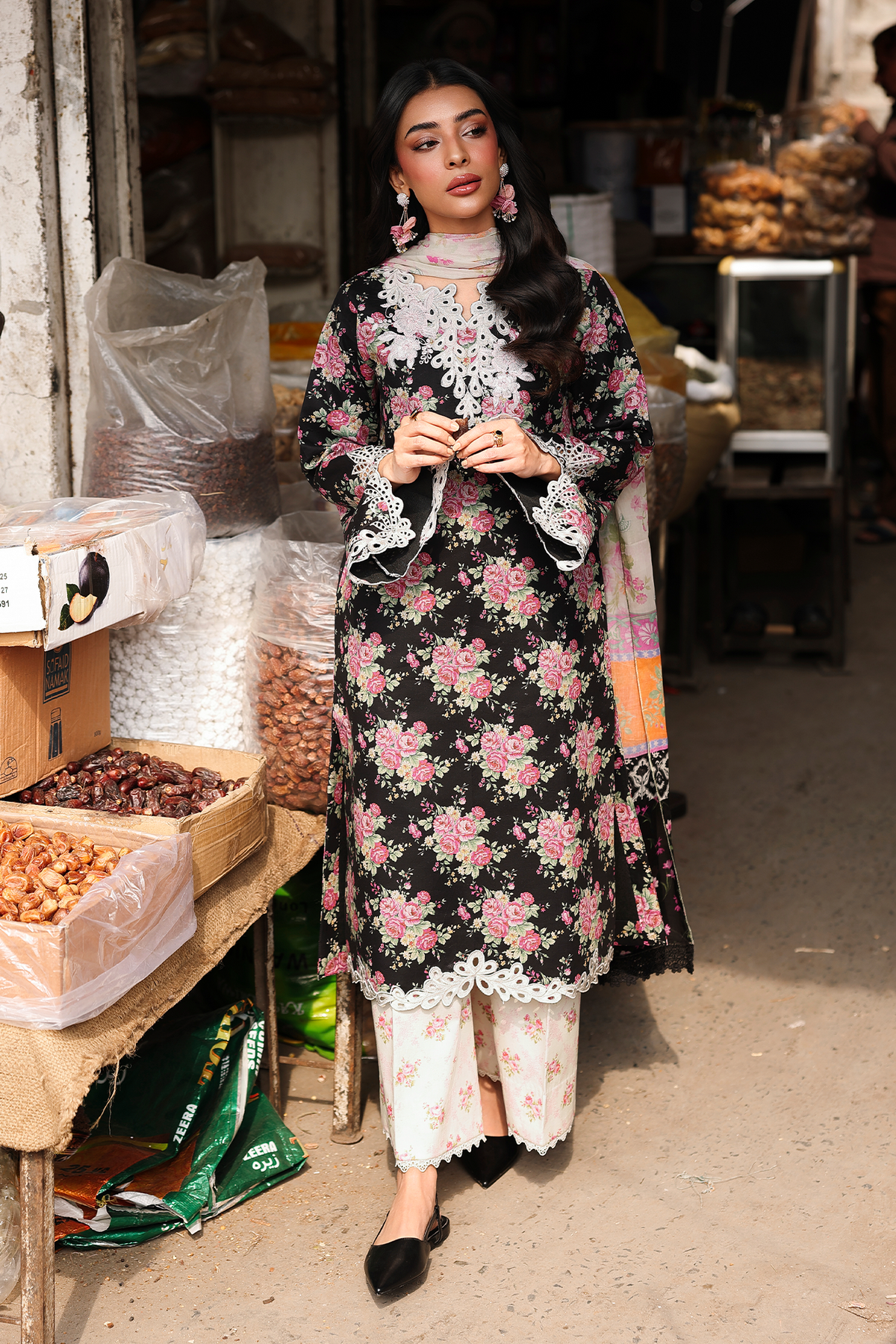 Rajbari | Nissa Floral Symphony | Vol. II | 06 - by Libayah - Registered Vendor of : Rajbari - 100% Original Designer Dress