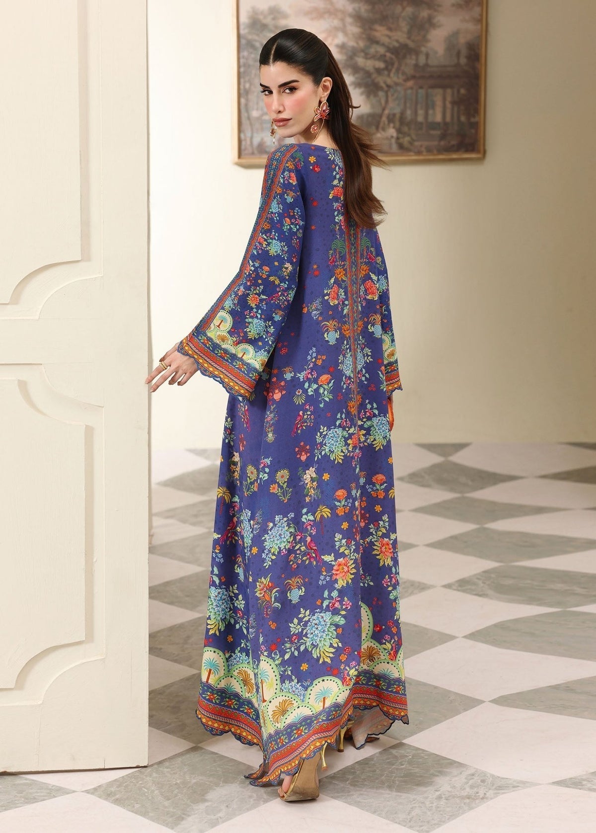 Kanwal Malik | Sorelle Luxe Silk 26 | Noire by Kanwal Malik - Designer Dress  - Type : Ladies Clothes - Available at Libayah - 100% Original 
