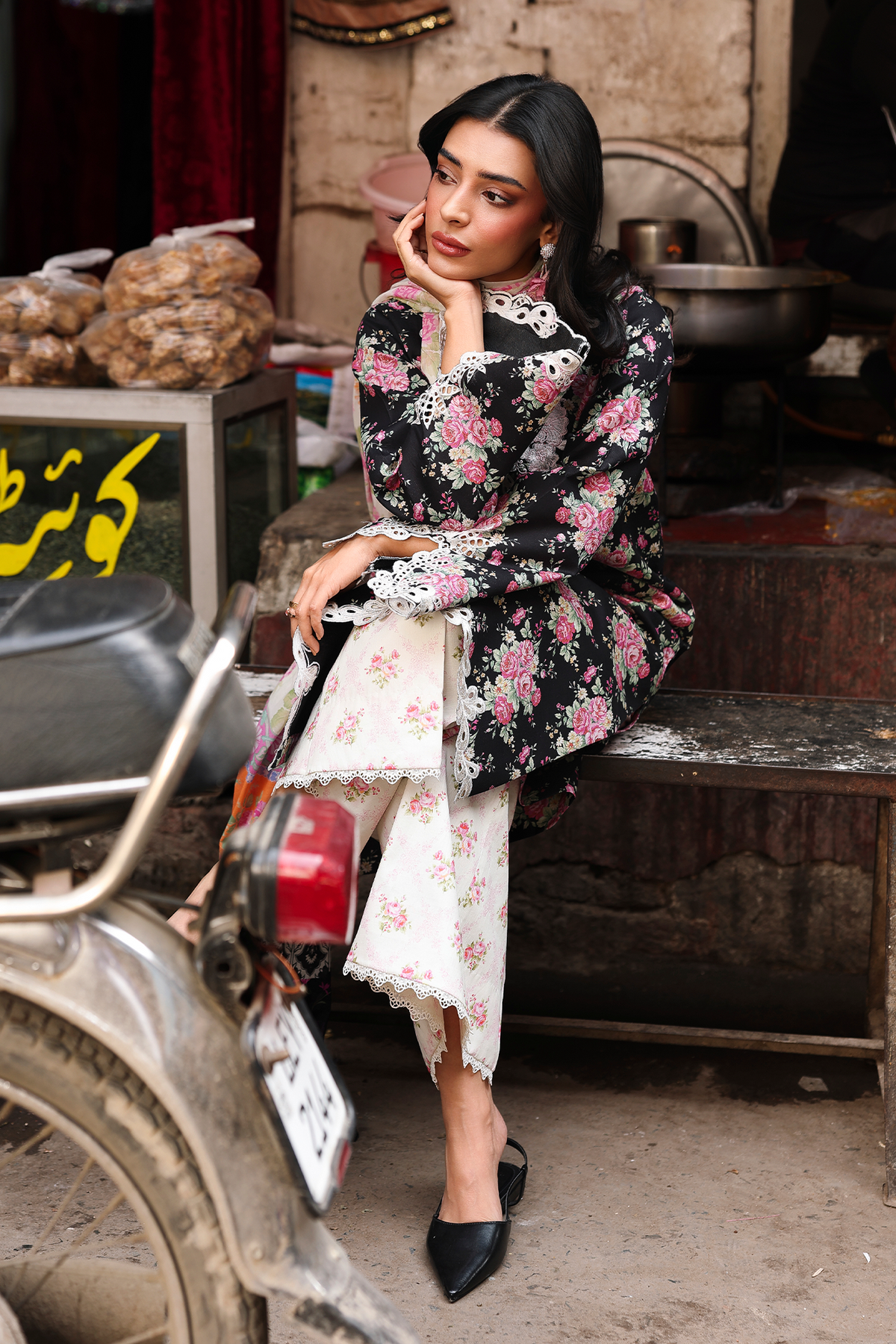 Rajbari | Nissa Floral Symphony | Vol. II | 06 - by Libayah - Registered Vendor of : Rajbari - 100% Original Designer Dress