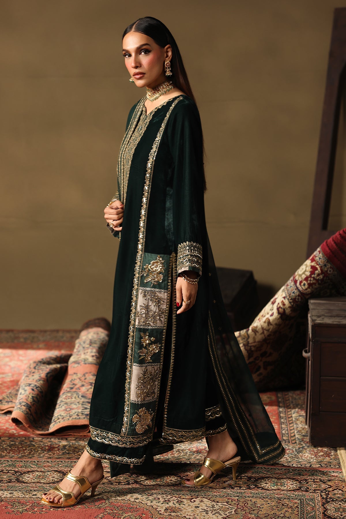 Charizma | Signora Velvet 25 | CVT5-05 by Charizma - Designer Dress  - Type : Ladies Clothes - Available at Libayah - 100% Original 
