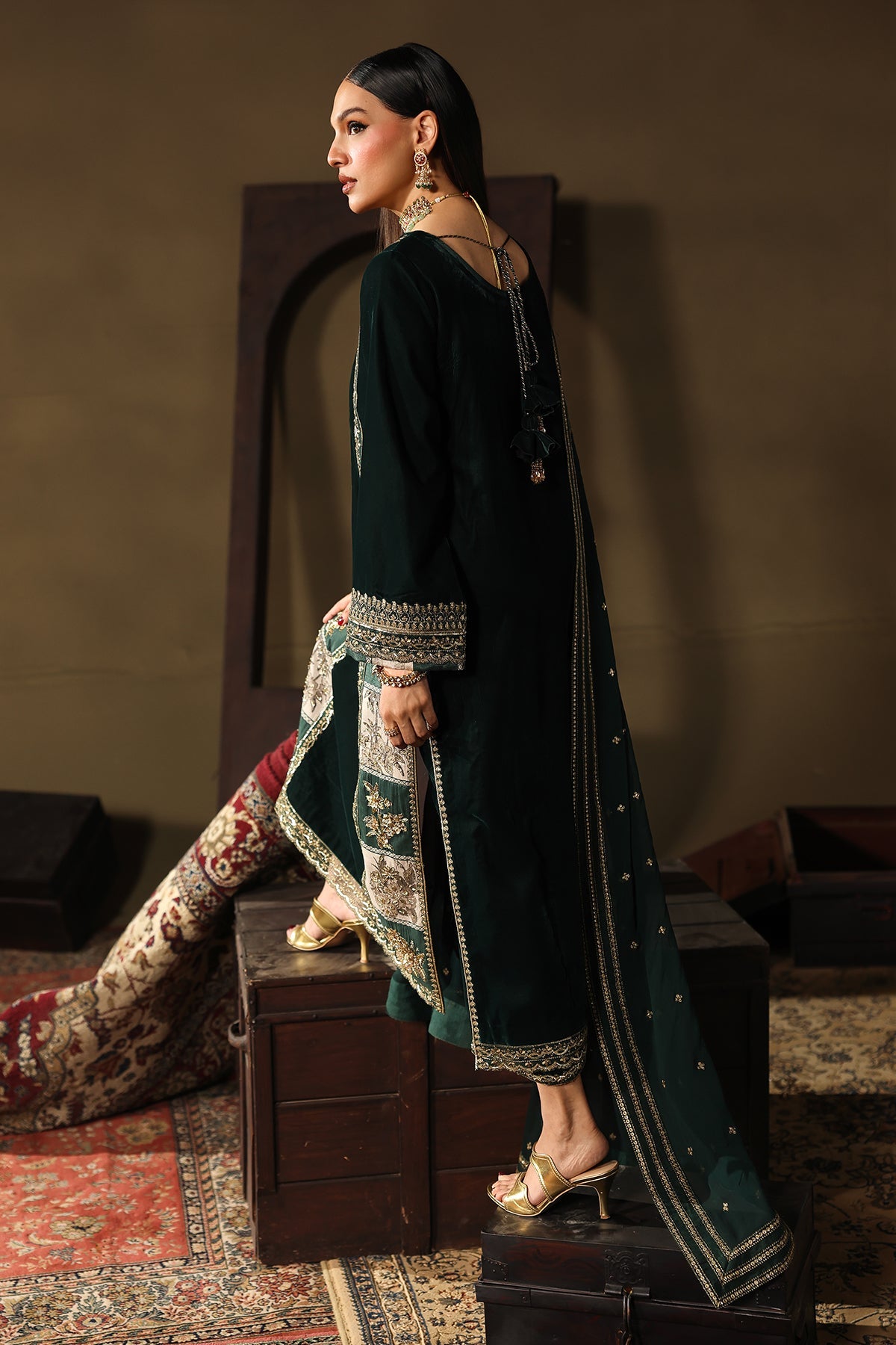Charizma | Signora Velvet 25 | CVT5-05 by Charizma - Designer Dress  - Type : Ladies Clothes - Available at Libayah - 100% Original 