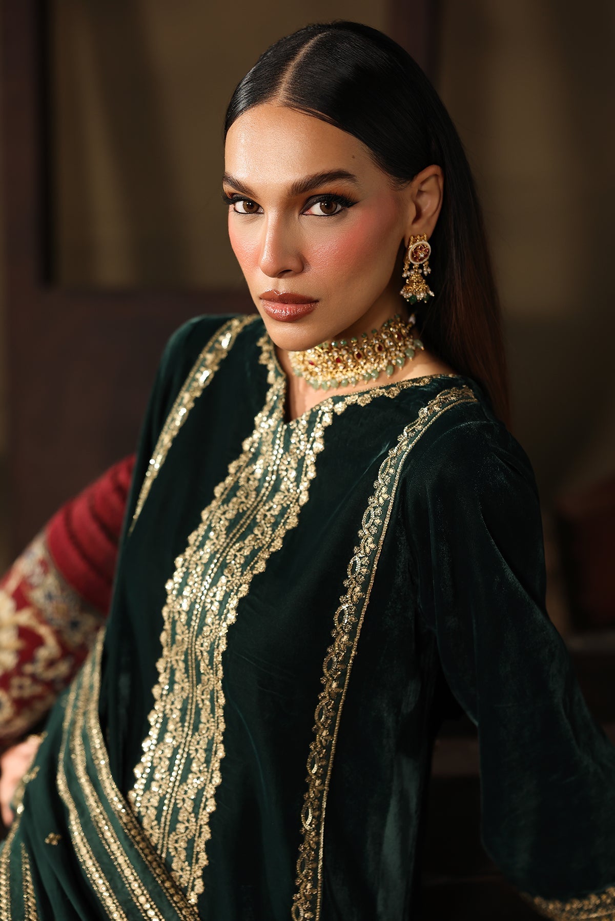 Charizma | Signora Velvet 25 | CVT5-05 by Charizma - Designer Dress  - Type : Ladies Clothes - Available at Libayah - 100% Original 