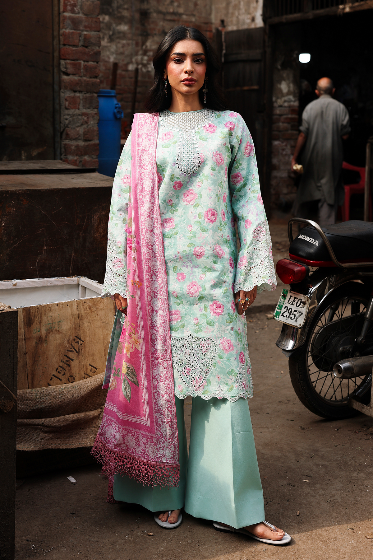 Rajbari | Nissa Floral Symphony | Vol. II | 10 - by Libayah - Registered Vendor of : Rajbari - 100% Original Designer Dress