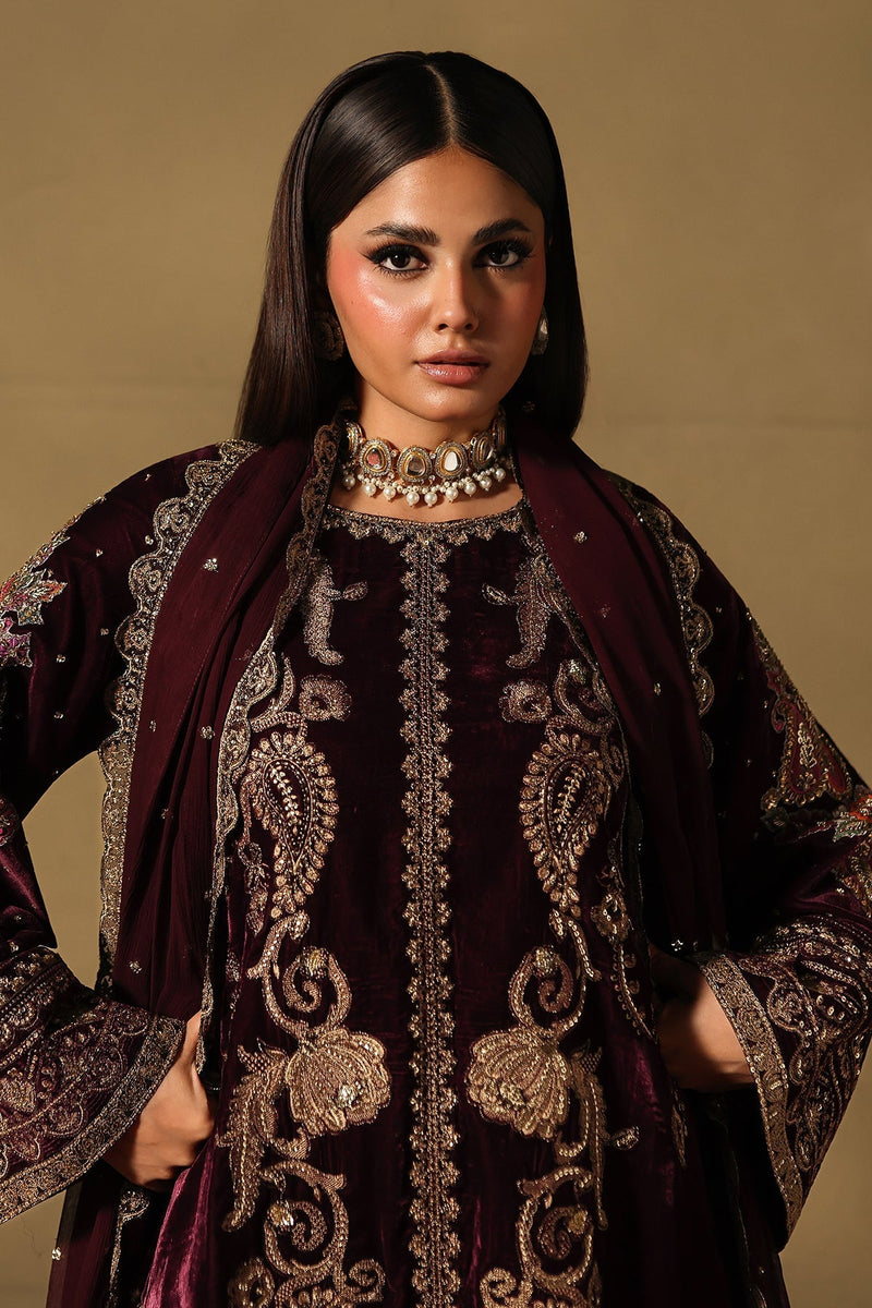 Charizma | Signora Velvet 25 | CVT5-06 by Charizma - Designer Dress  - Type : Ladies Clothes - Available at Libayah - 100% Original 